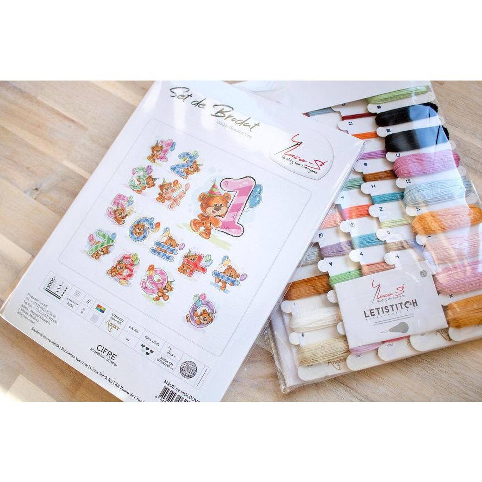 Luca-s Numbers Counted Cross Stitch Kit