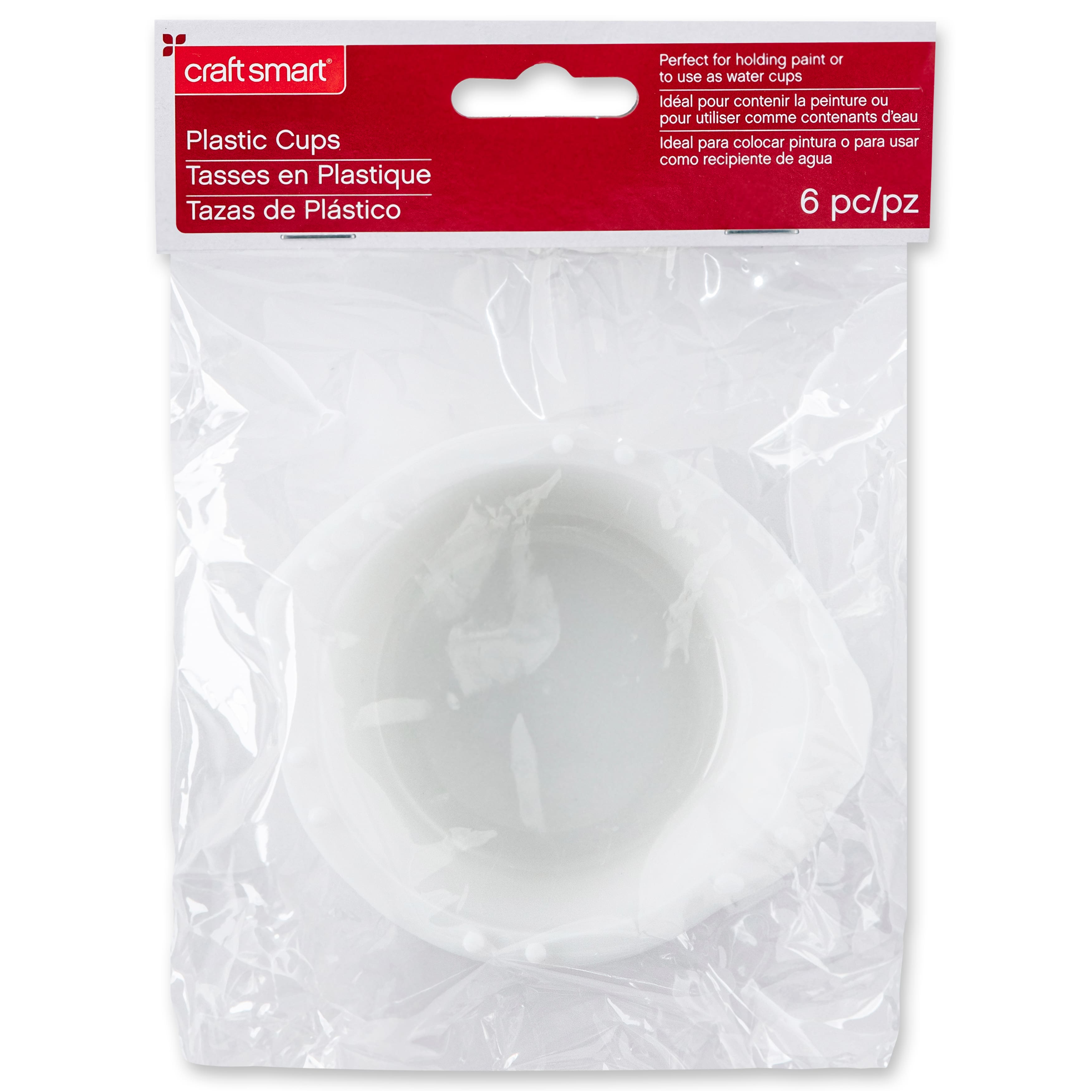 12 Pack: Plastic Cups by Craft Smart&#xAE;