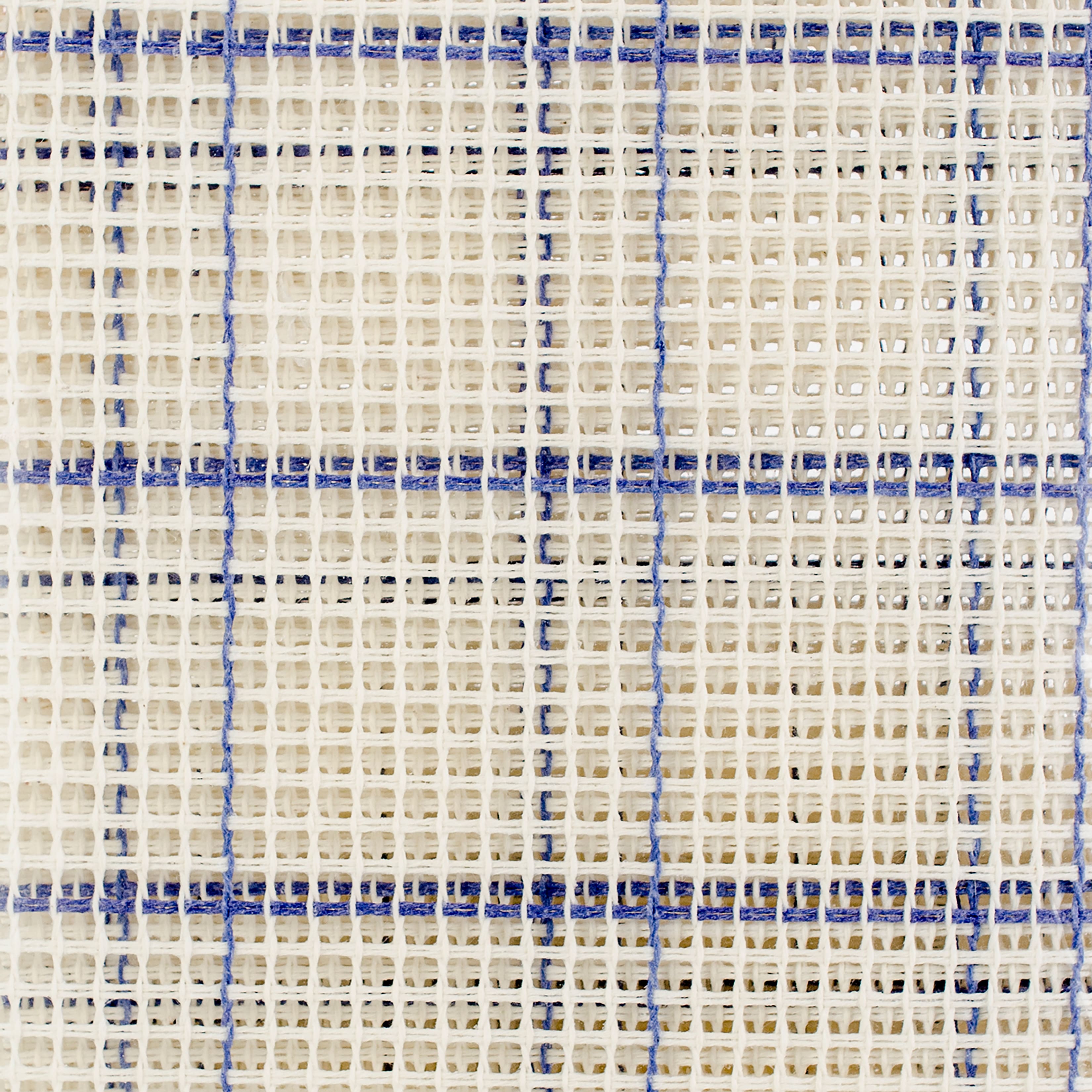 Zweigart&#xAE; Blue Checked 3.75&#x22; Mesh Rug Canvas, 36&#x22; x 60&#x22;