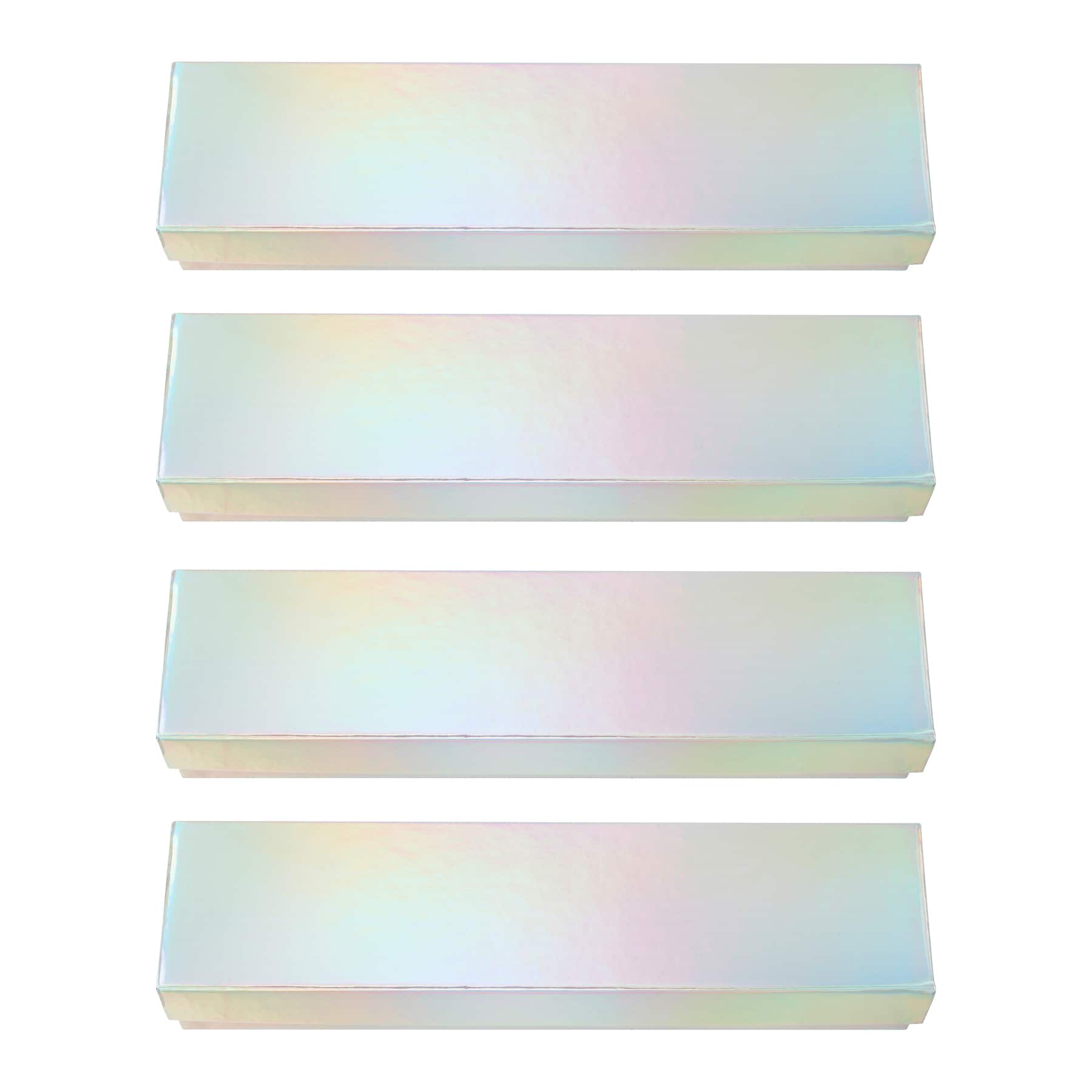 Holographic Necklace Boxes, 4ct. by Bead Landing™