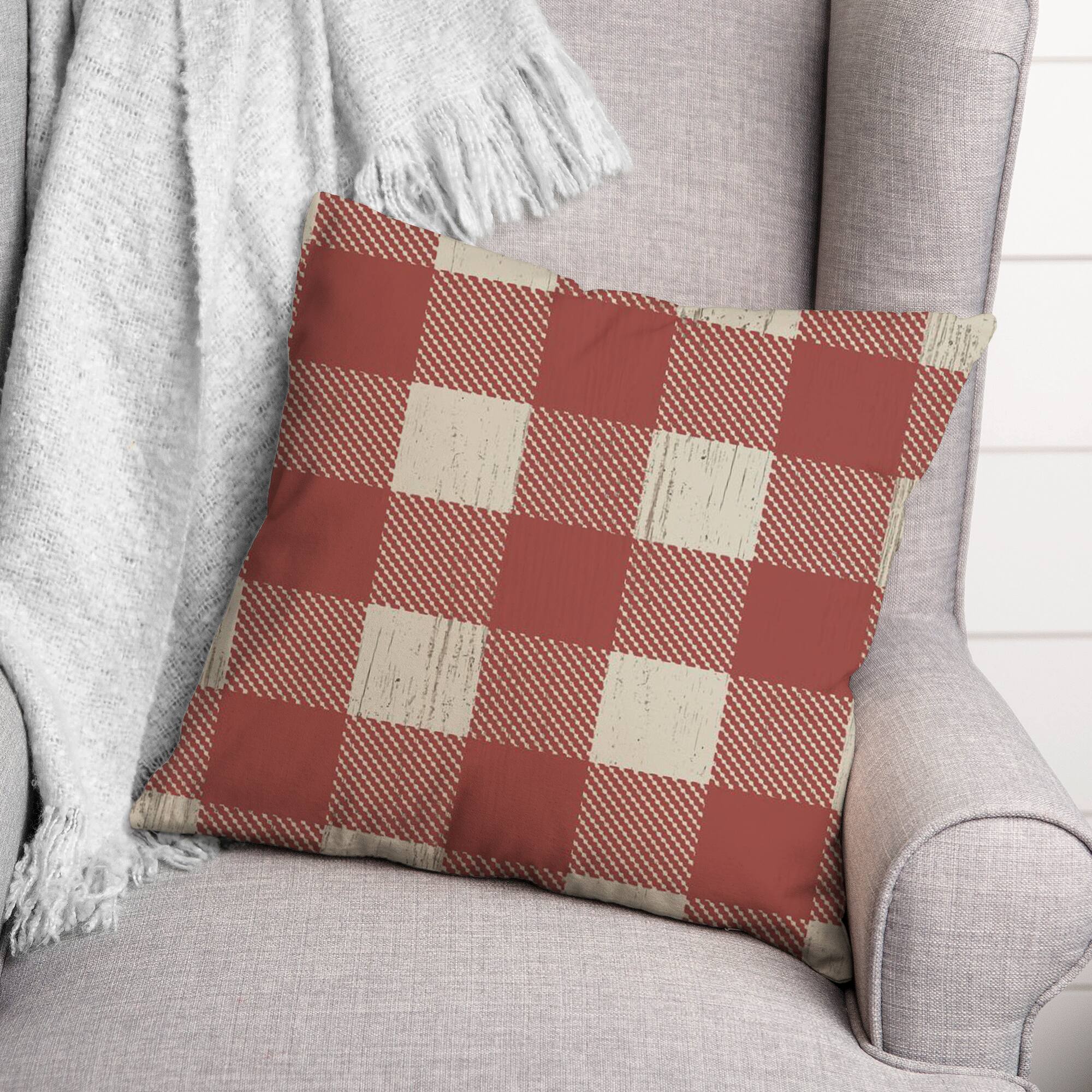 Buffalo Check Throw Pillow