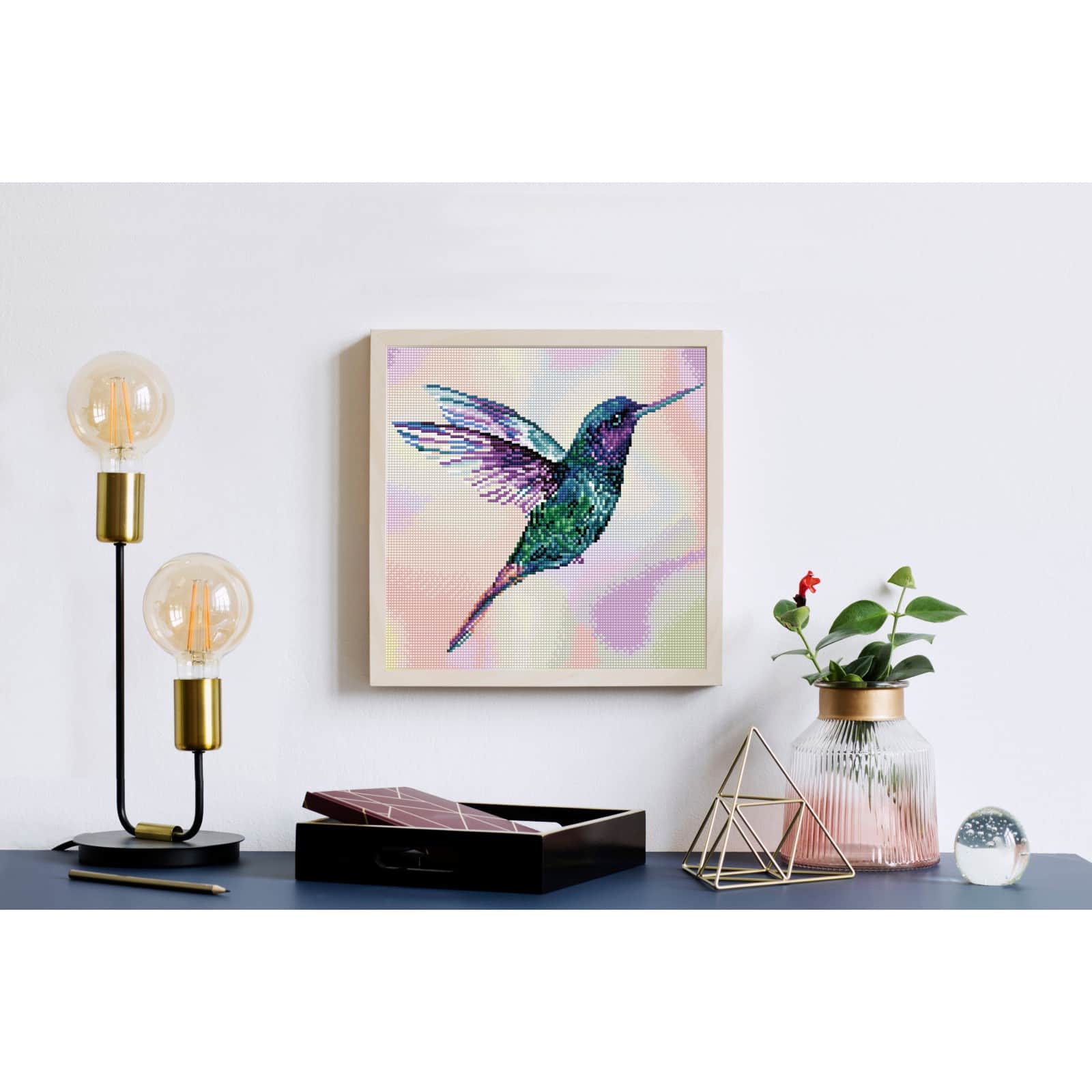 Diamond Dotz&#xAE; Intermediate Hummm Along Diamond Painting Kit