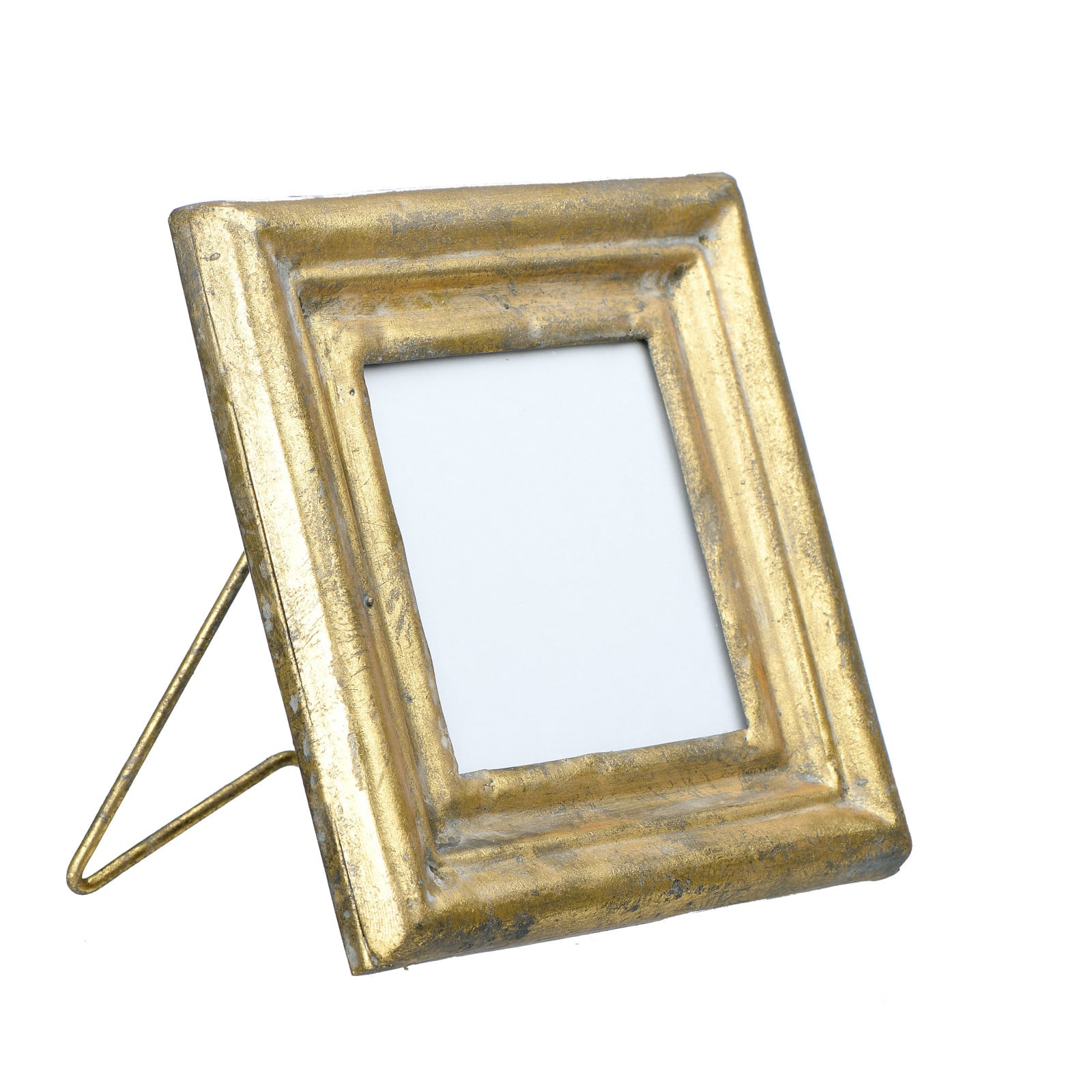 Hello Honey&#xAE; Antiqued Gold Square 3.5&#x22; x 3.5&#x22; Picture Frame