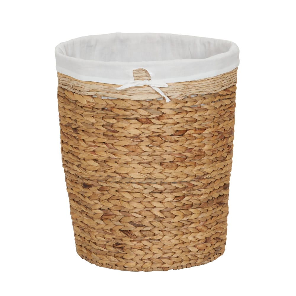 Household Essentials Wicker Basket Laundry Hamper with Liner