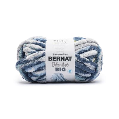 BERNAT BLANKET BIG BLUE SPLASH