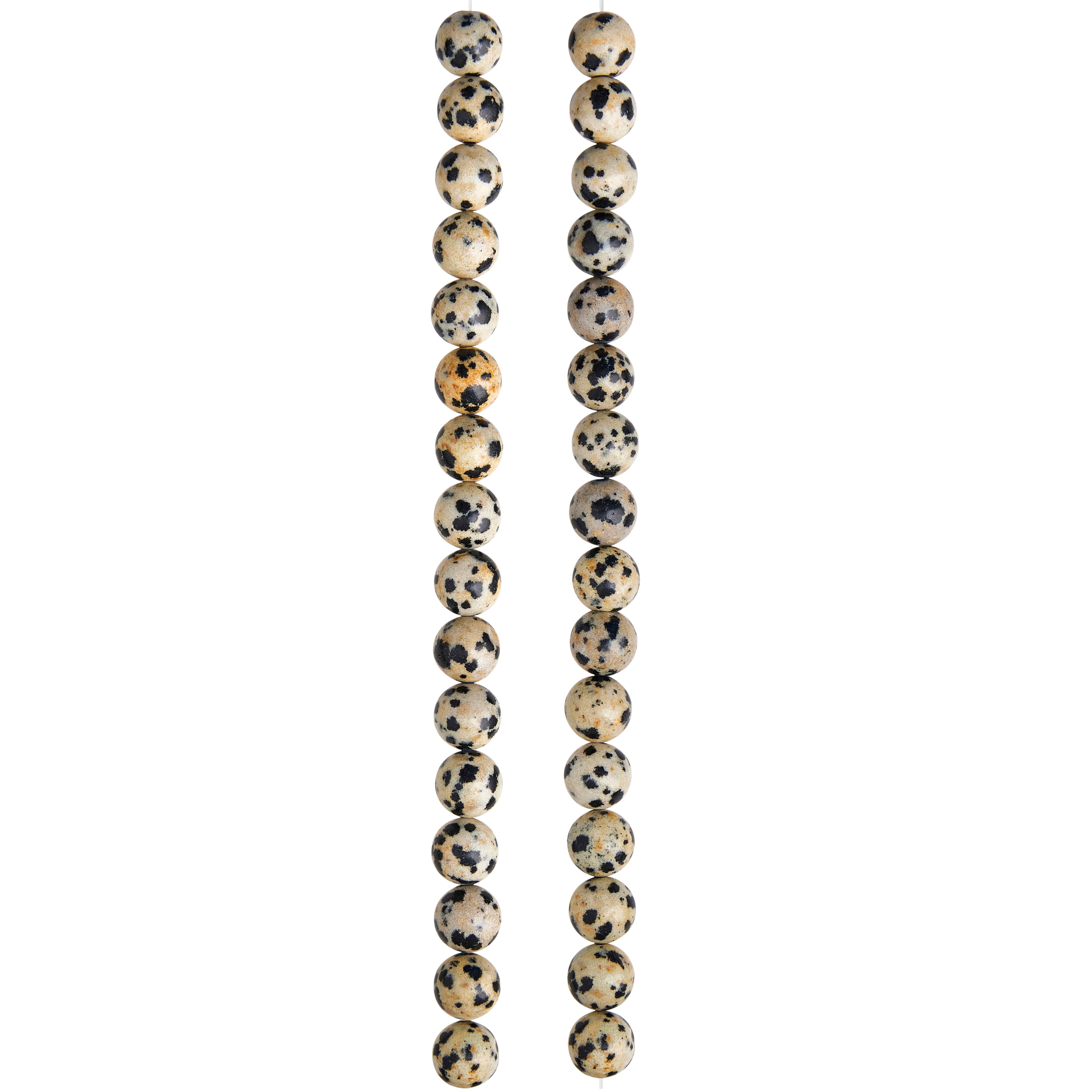 Dalmatian Jasper Round Beads, 8mm by Bead Landing&#x2122;