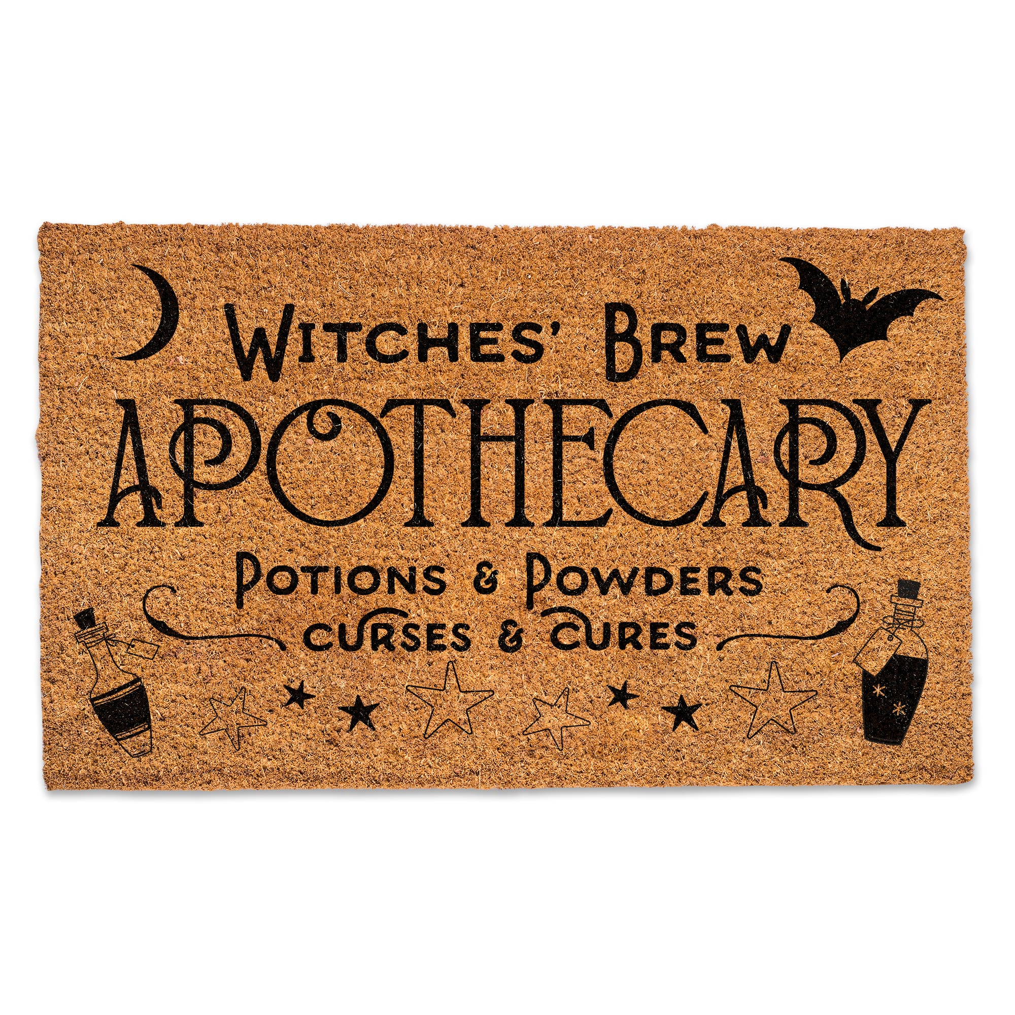 Witches Brew Apothecary 30" x 18" Door Mat