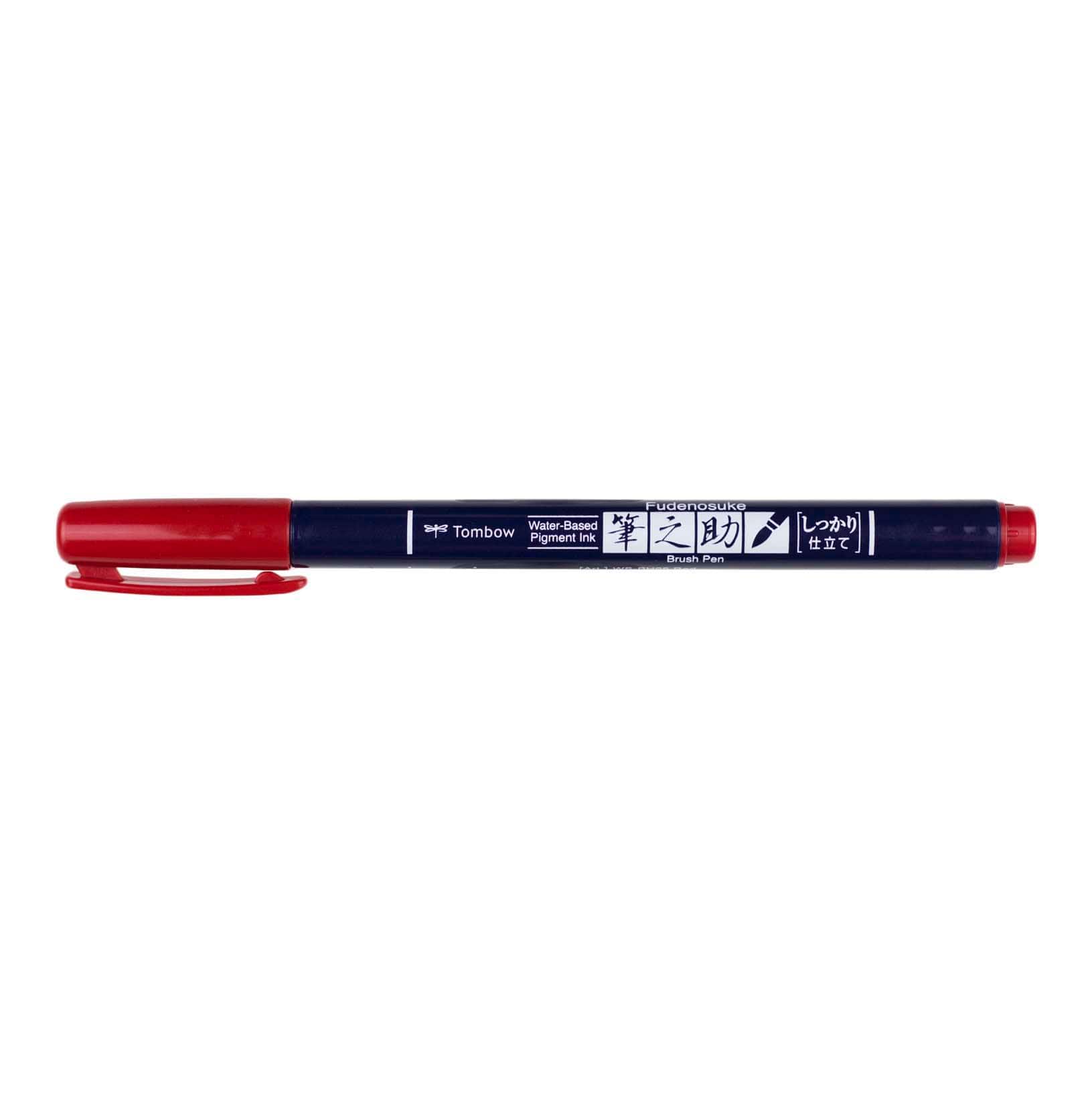 Tombow Fudenosuke Hard Tip Brush Pen