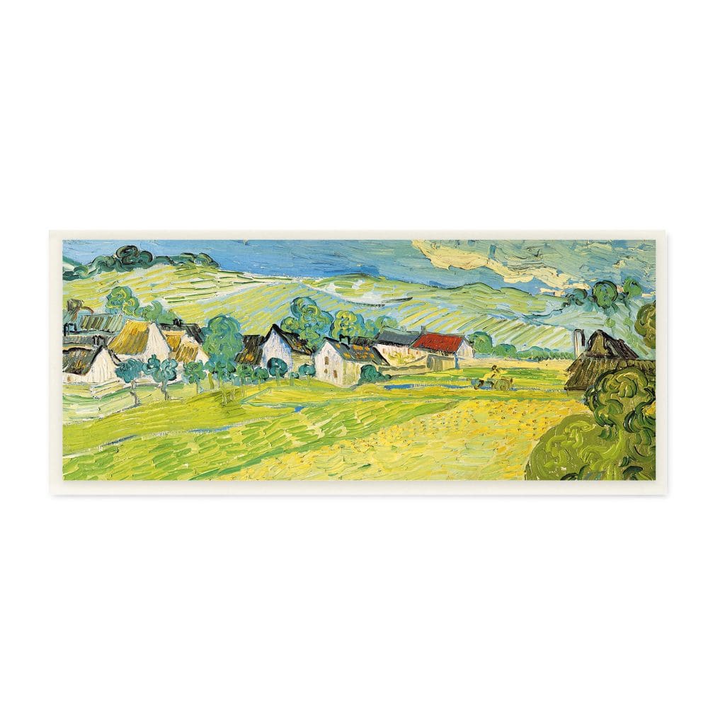 Stupell Industries Classic Van Gogh Sunny View Painting Vue Ensoleille Wood Wall Plaque