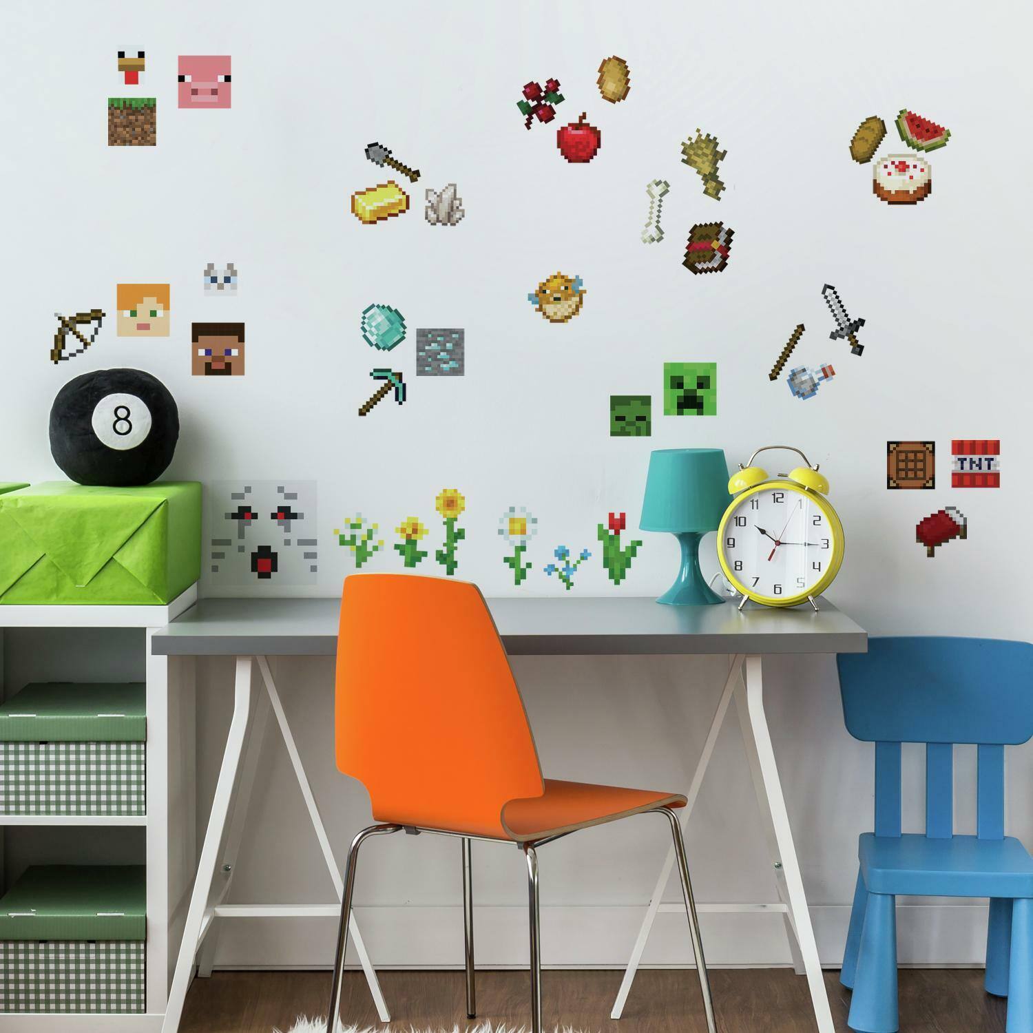 RoomMates Minecraft Peel & Stick Wall Decals