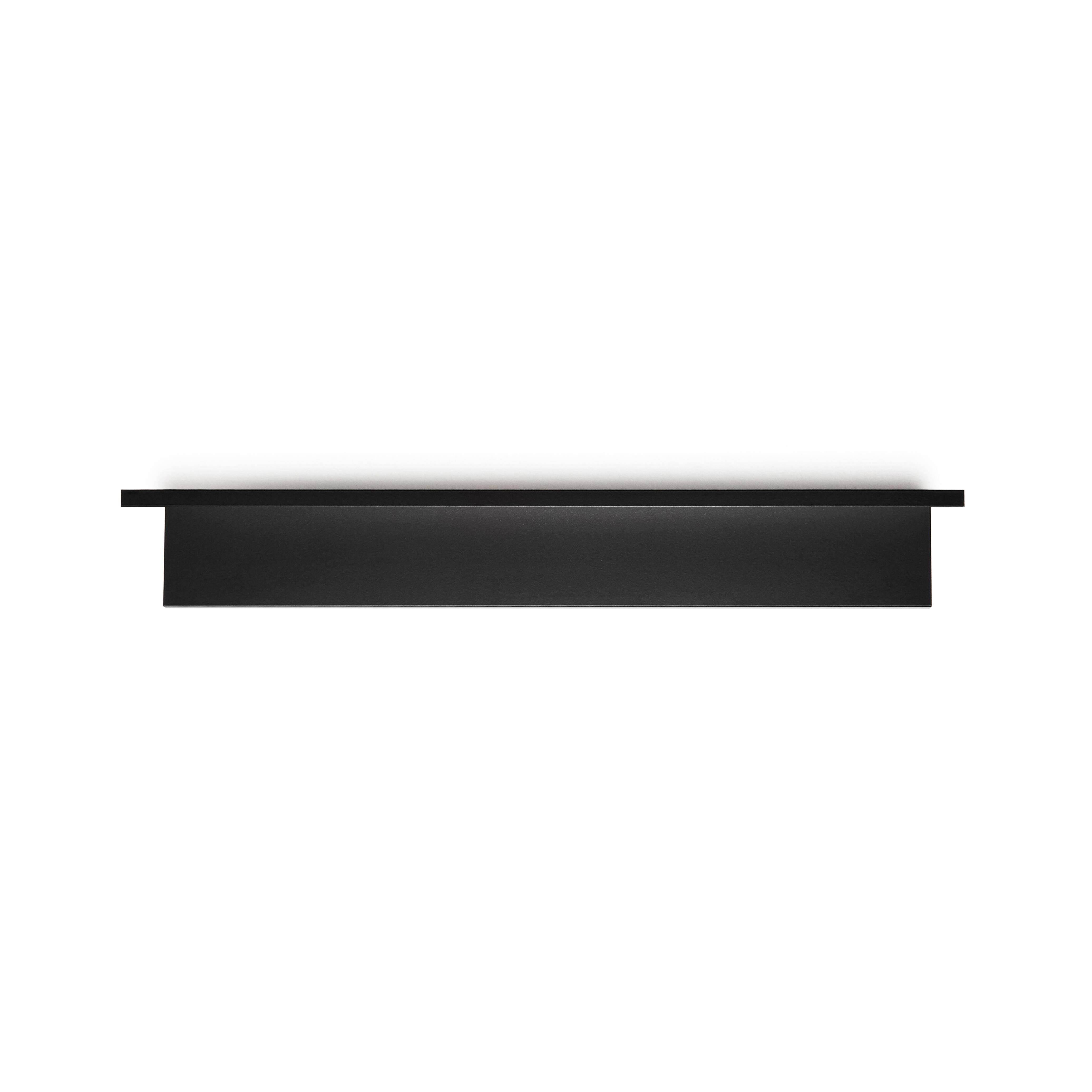 HangZ™ Black Reversible No Stud Floating Shelf