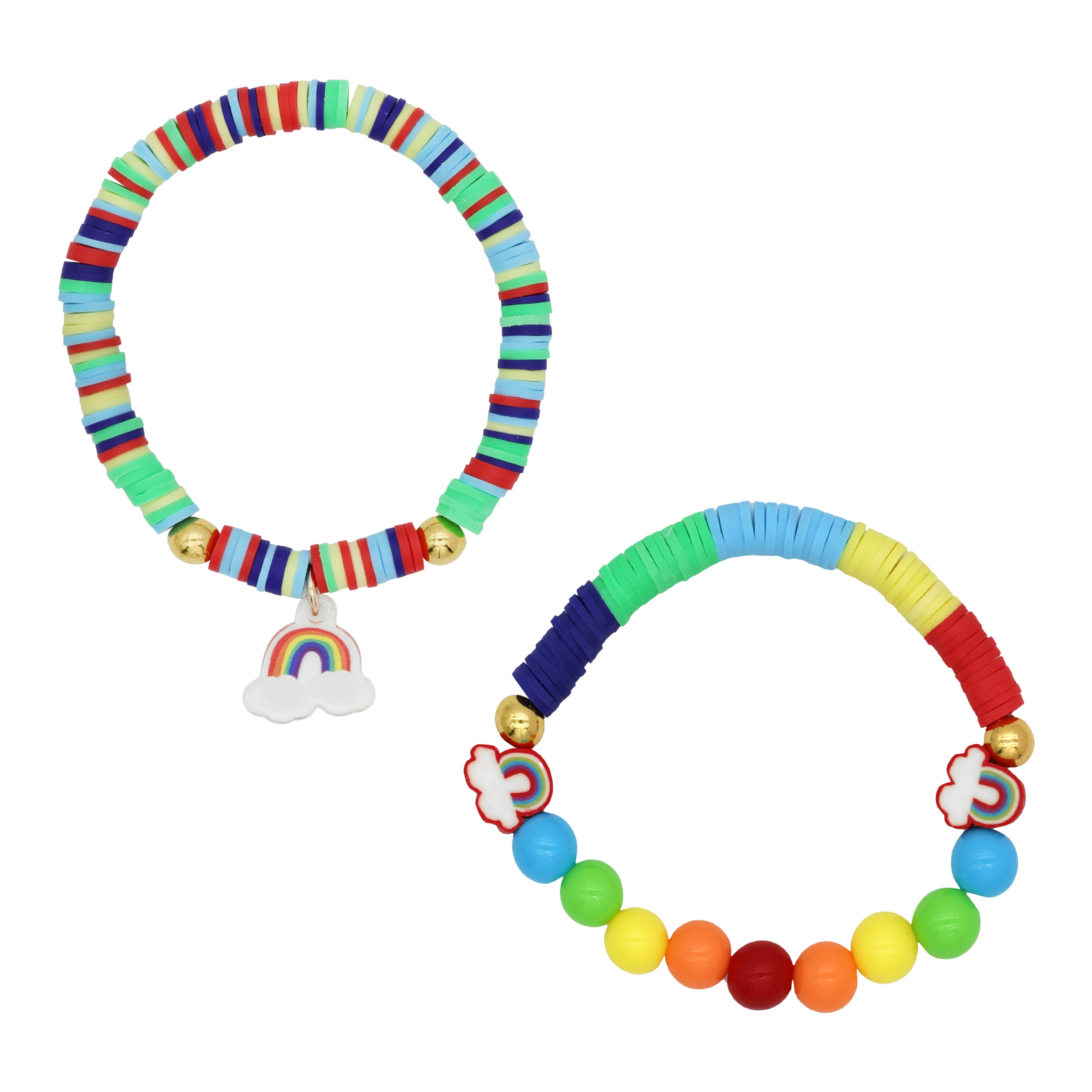 Back to Class Rainbow Bracelet Set by Creatology&#x2122;