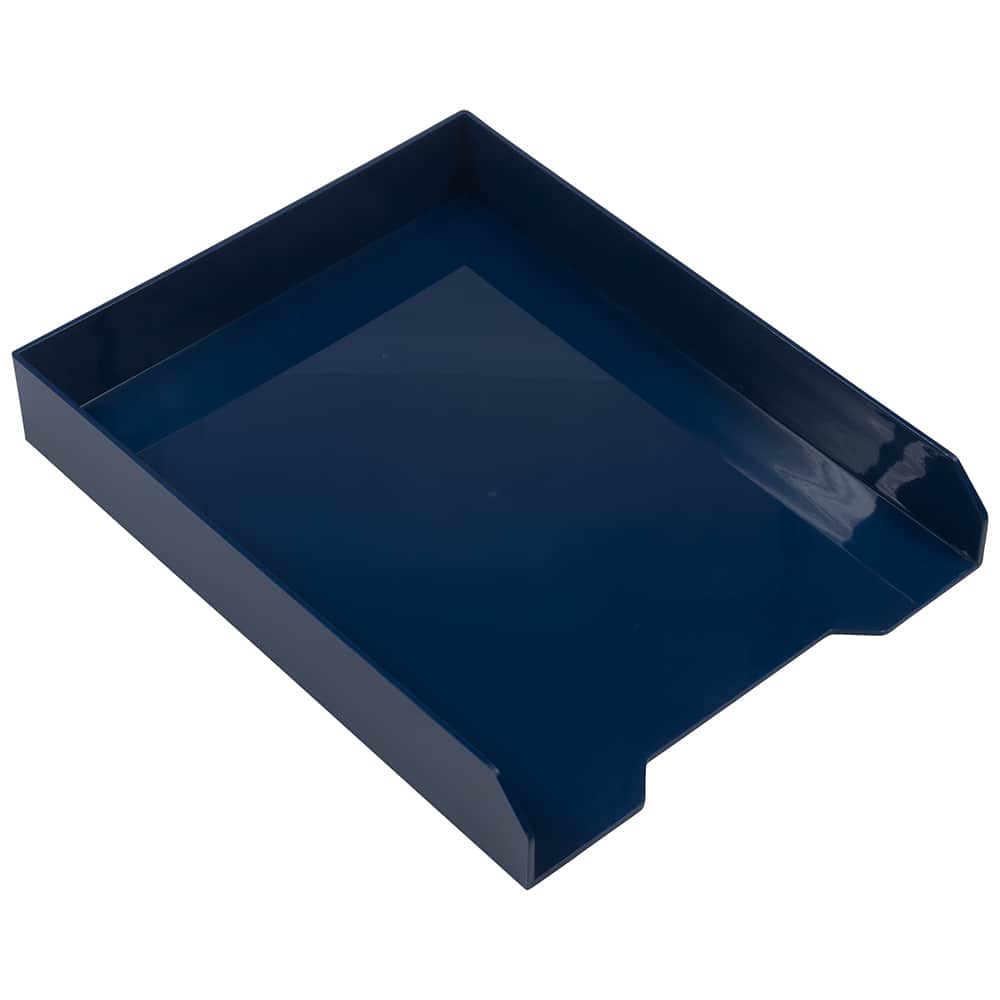 JAM Paper Stackable Desktop Paper Tray, 2ct., Color: Navy | Michaels