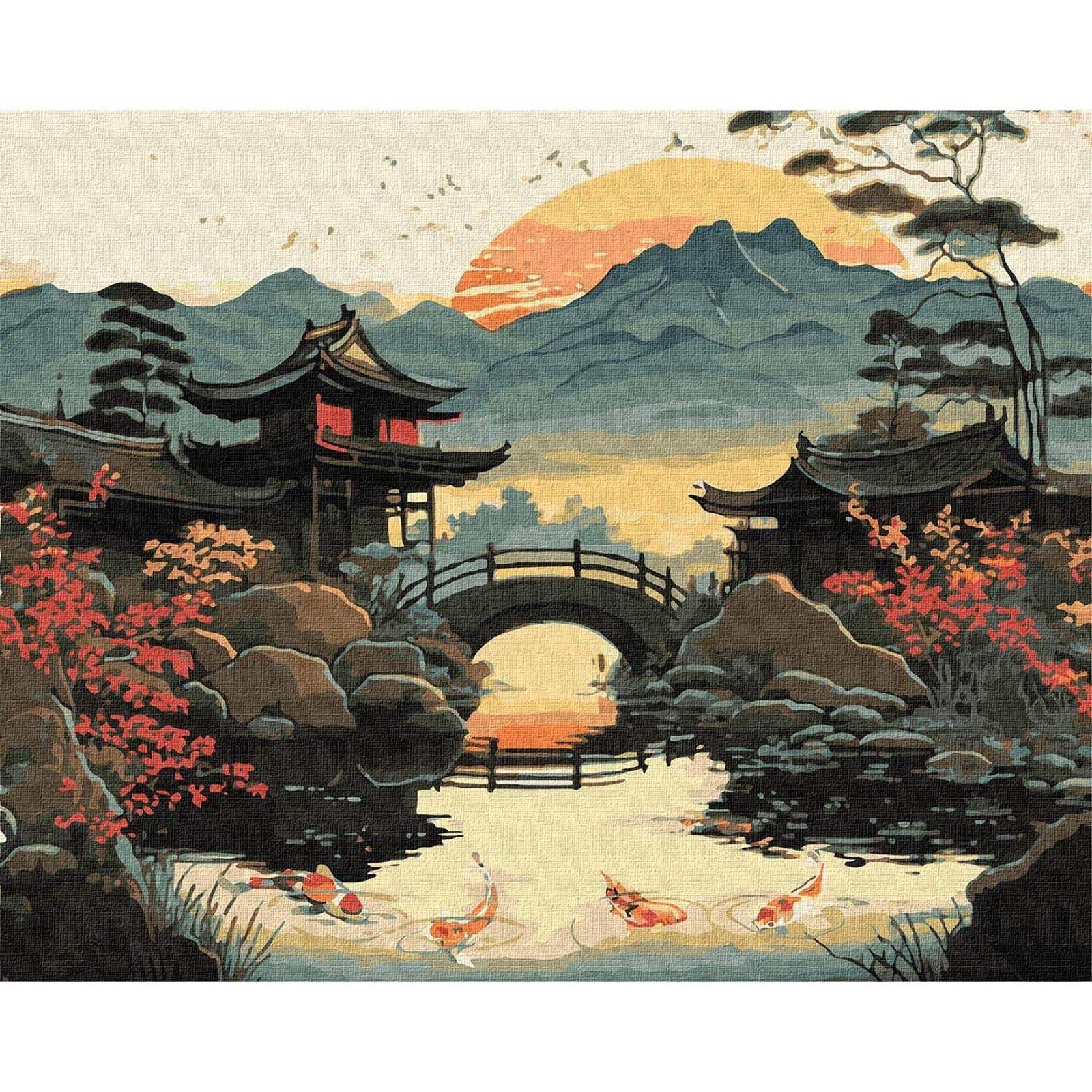 Ideyka Beautiful East Painting by Numbers Kit