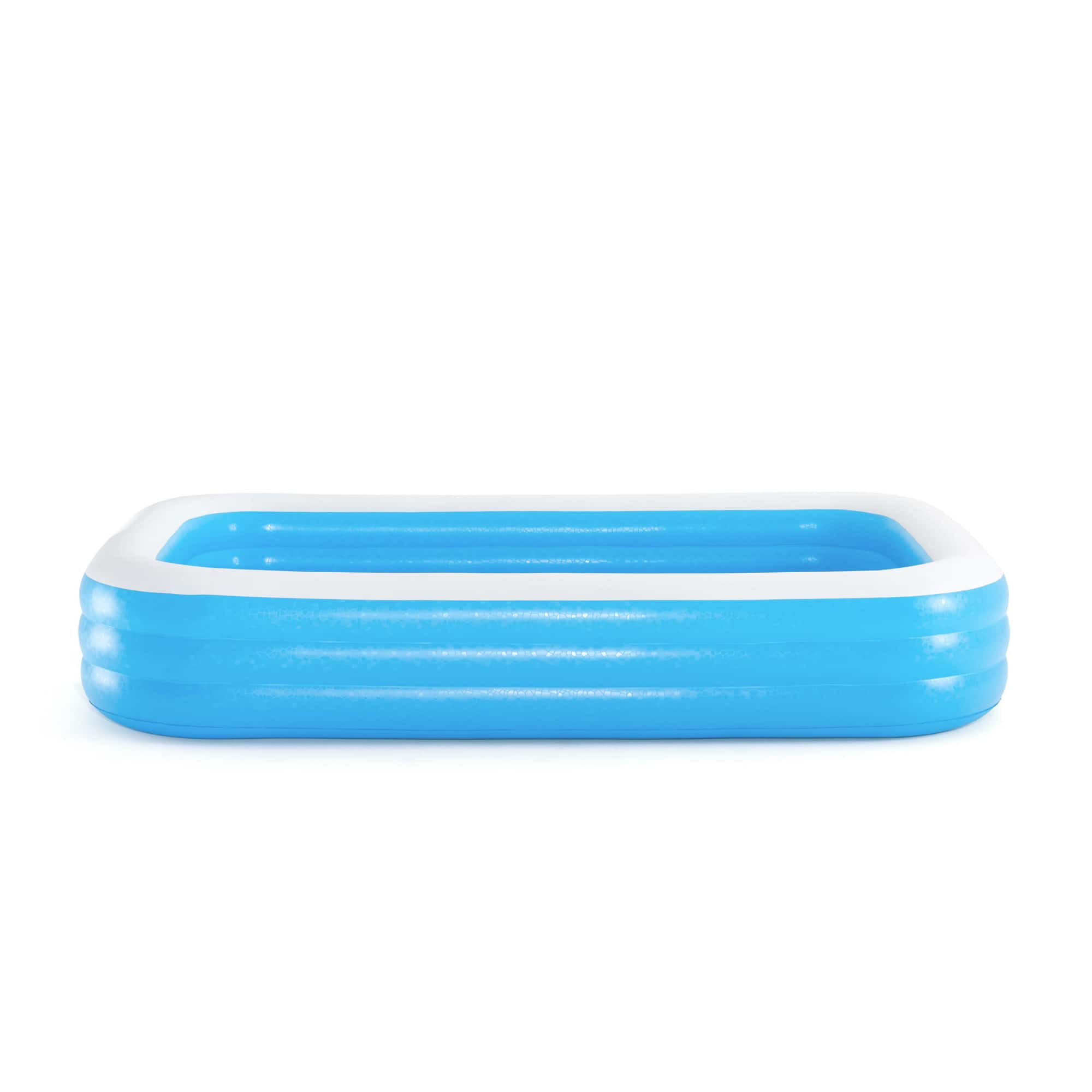 Bestway&#xAE; H2OGO!&#xAE; 10ft. Blue Rectangular Inflatable Family Pool