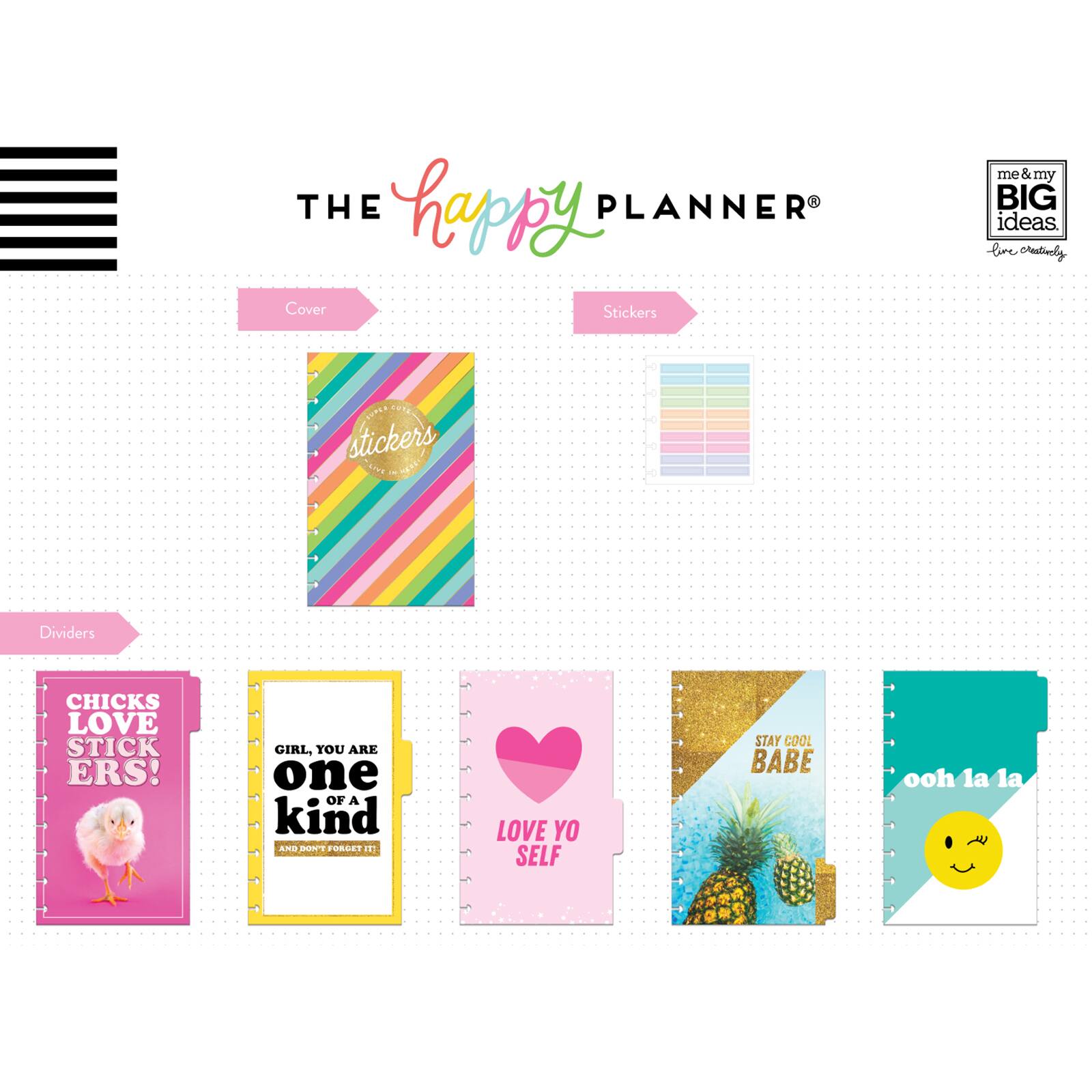 Buy The Classic Happy Planner Super Cute Sticker Storage Book At Michaels