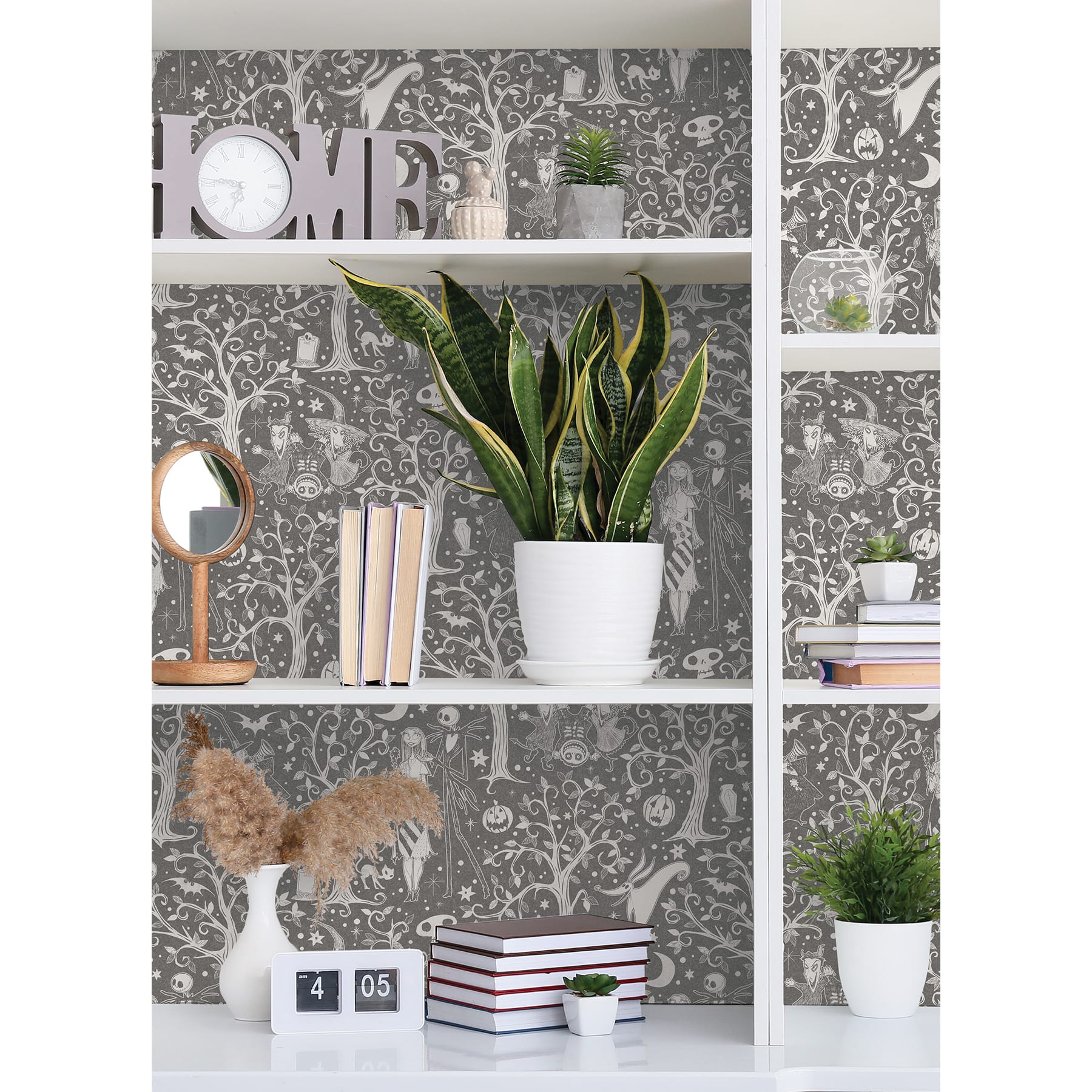 RoomMates Disney&#xAE; Tim Burton&#x27;s The Nightmare Before Christmas Forest Peel &#x26; Stick Wallpaper