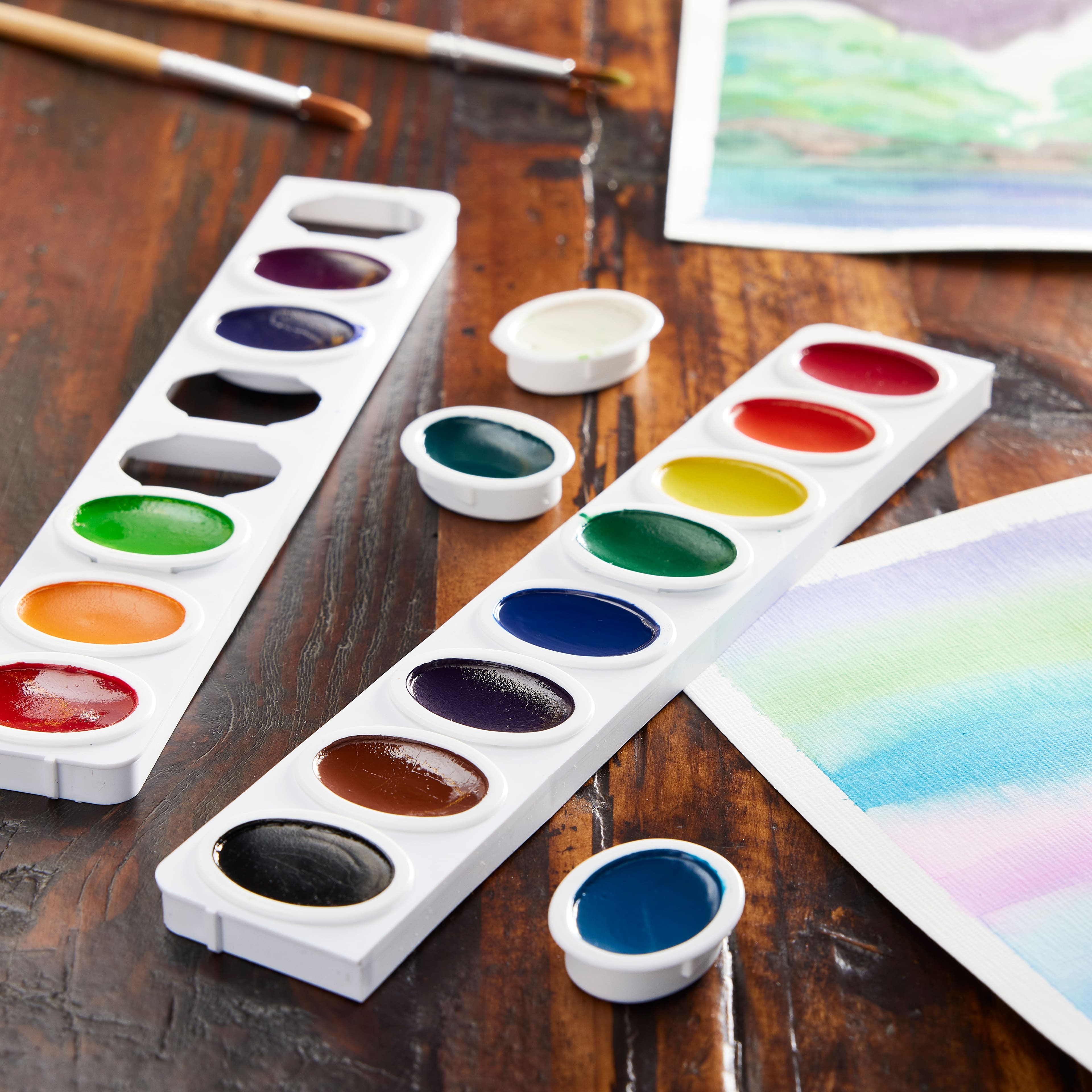 Prang® Watercolor Pan Set