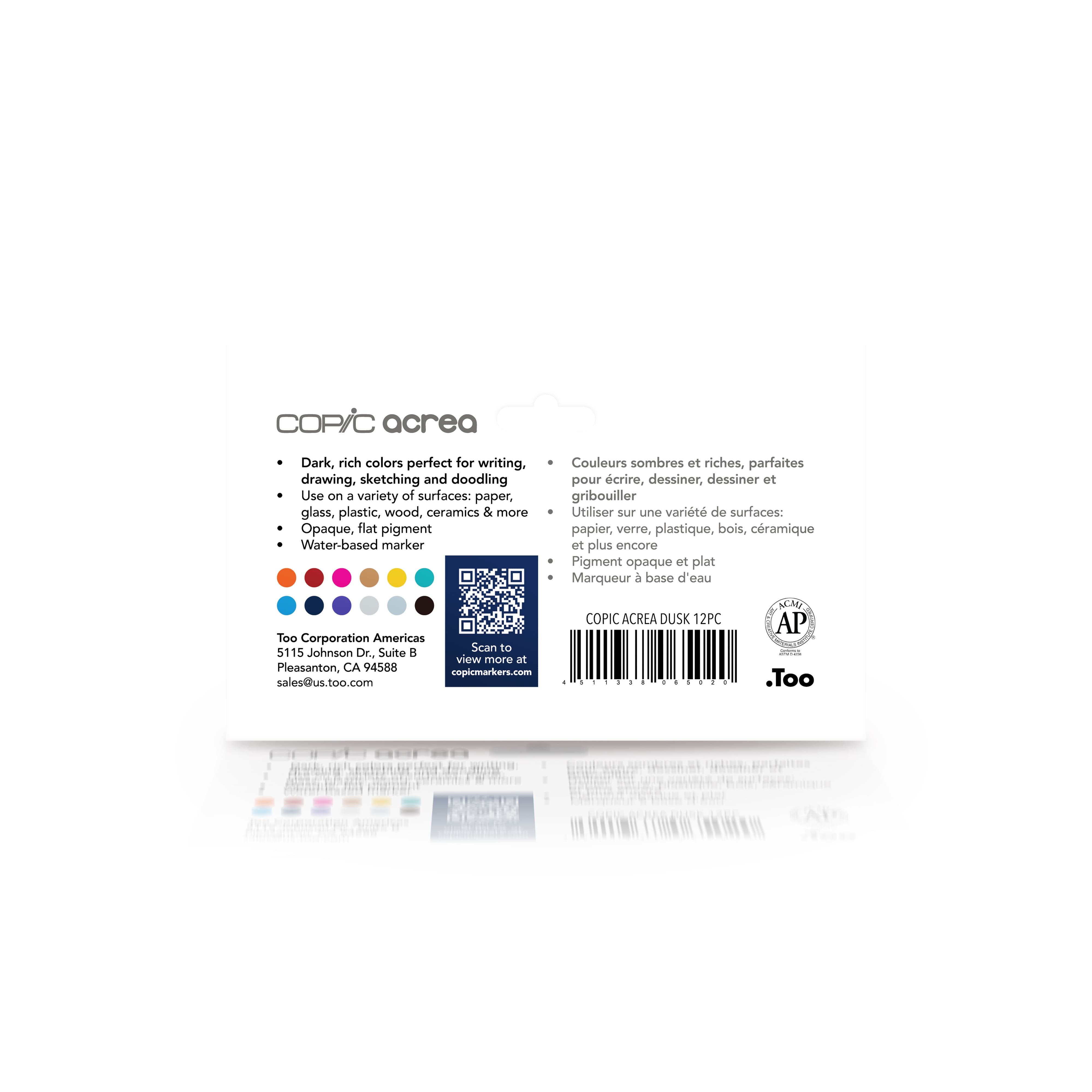 Copic&#xAE; acrea Dusk Marker Set
