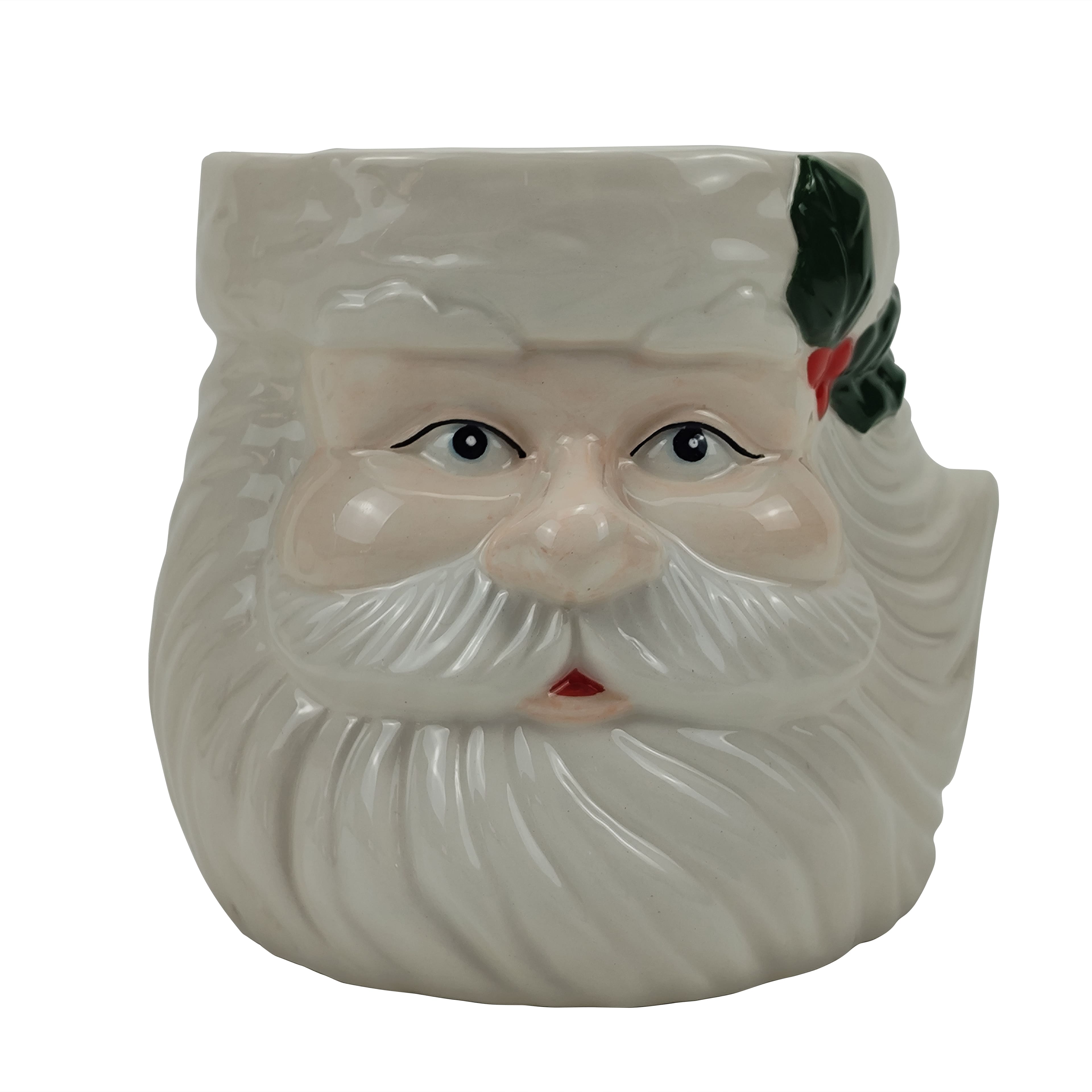 6.6&#x22; Santa Ceramic Container by Ashland&#xAE;