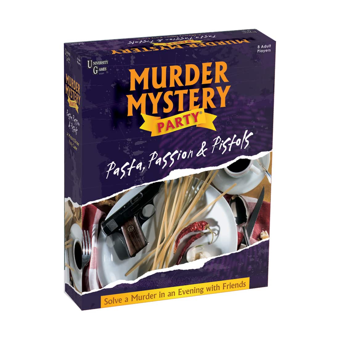 Murder Mystery Party® Pasta, Passion & Pistols