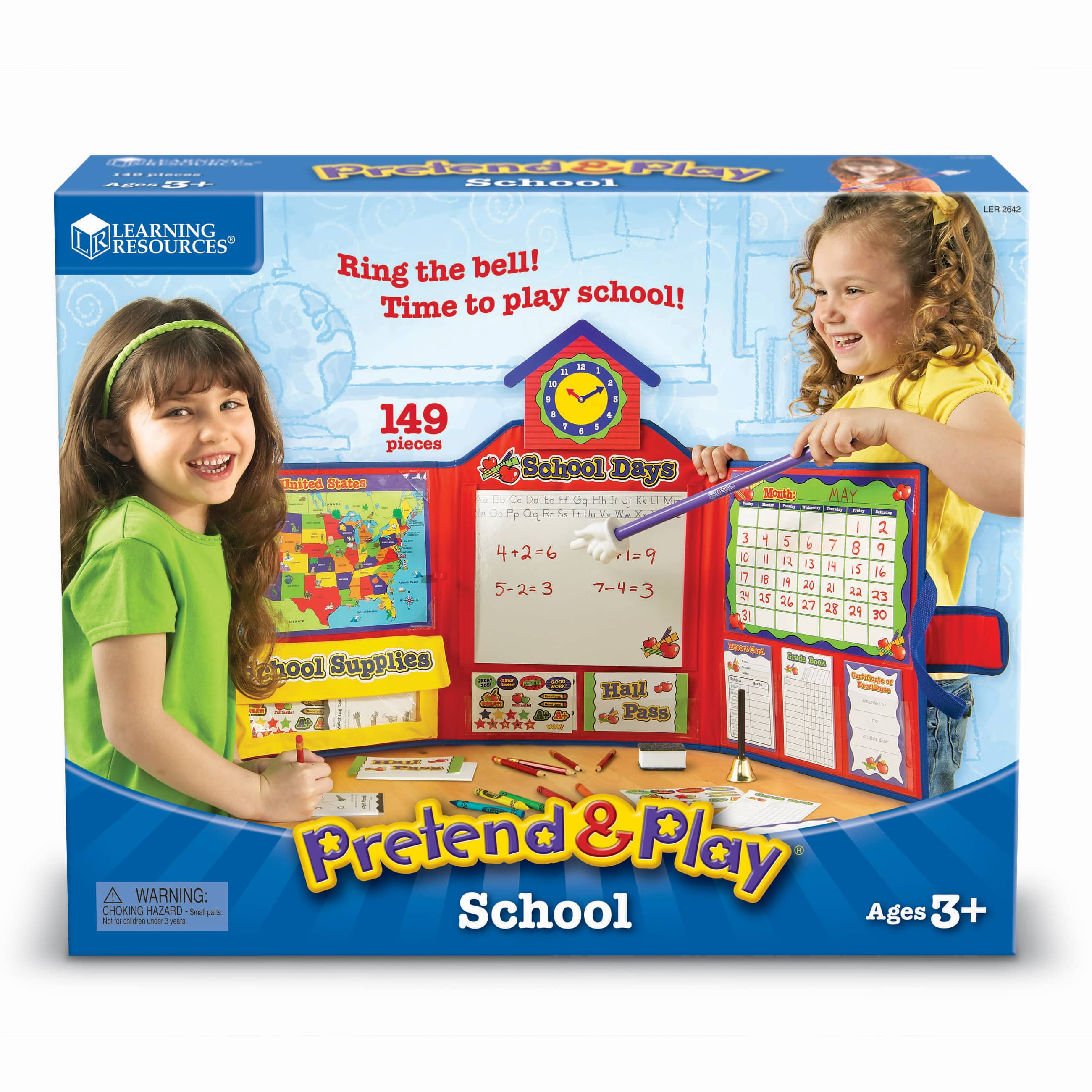 Pretend play store school set