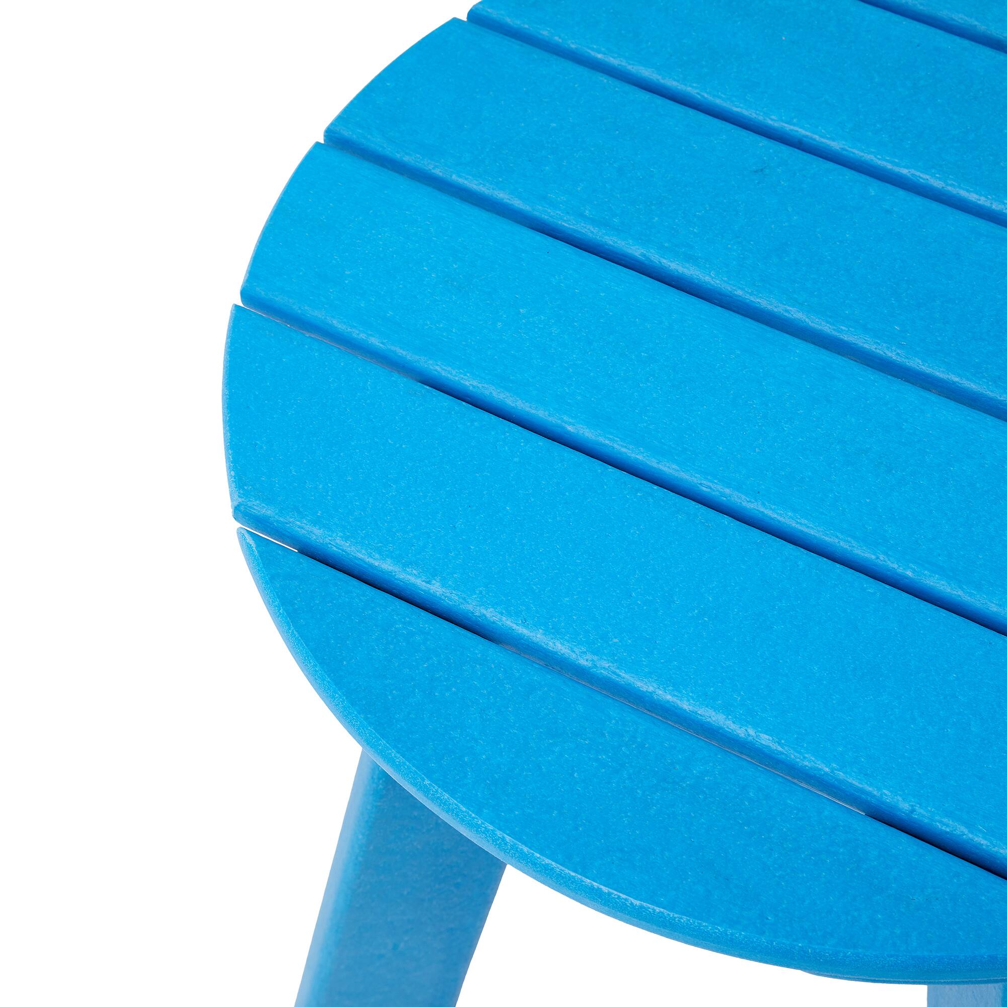 Glitzhome&#xAE; 20&#x22; Outdoor Patio Round Side Table