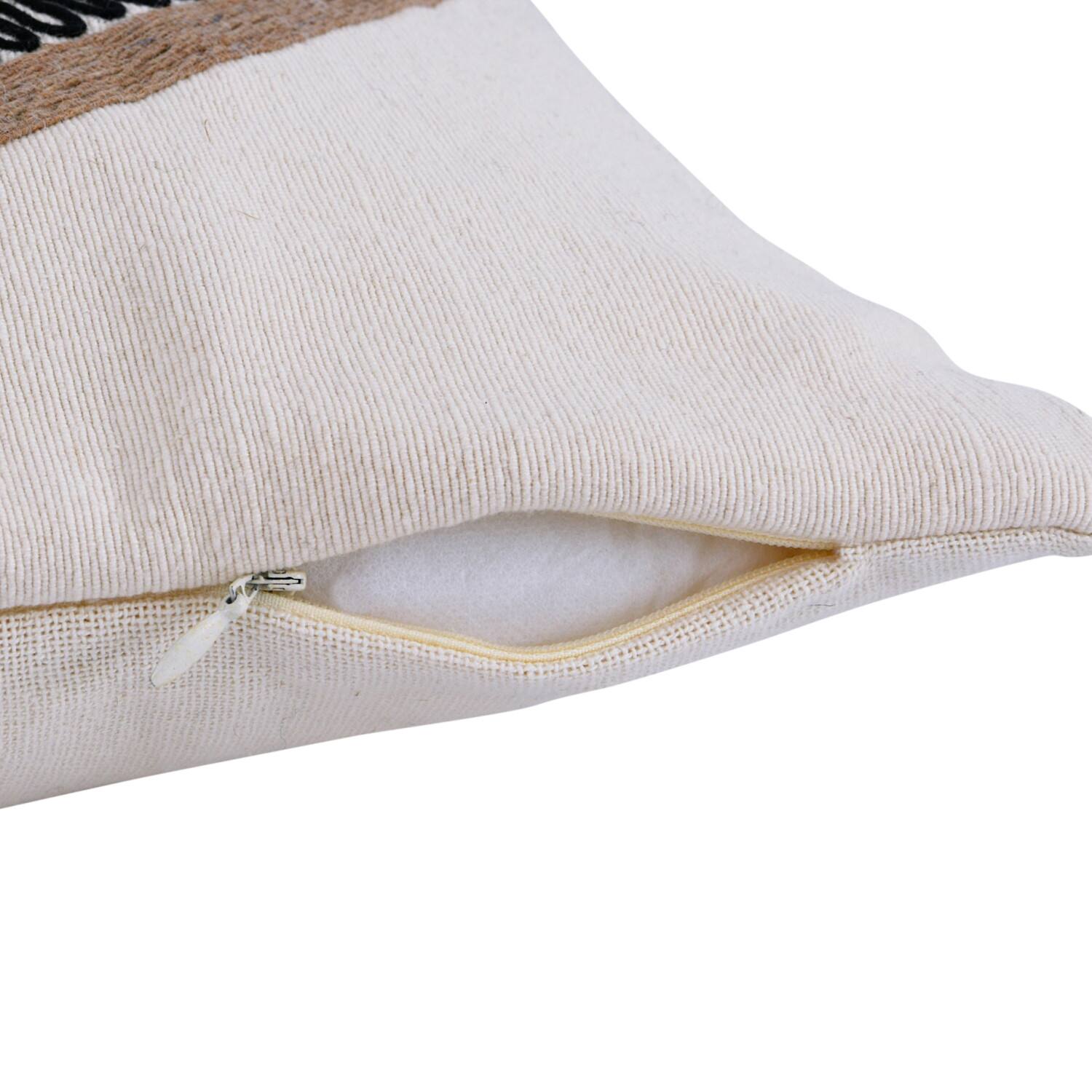 Hello Honey&#xAE; Rustic Boho Sunrise Cotton &#x26; Linen Lumbar Pillow