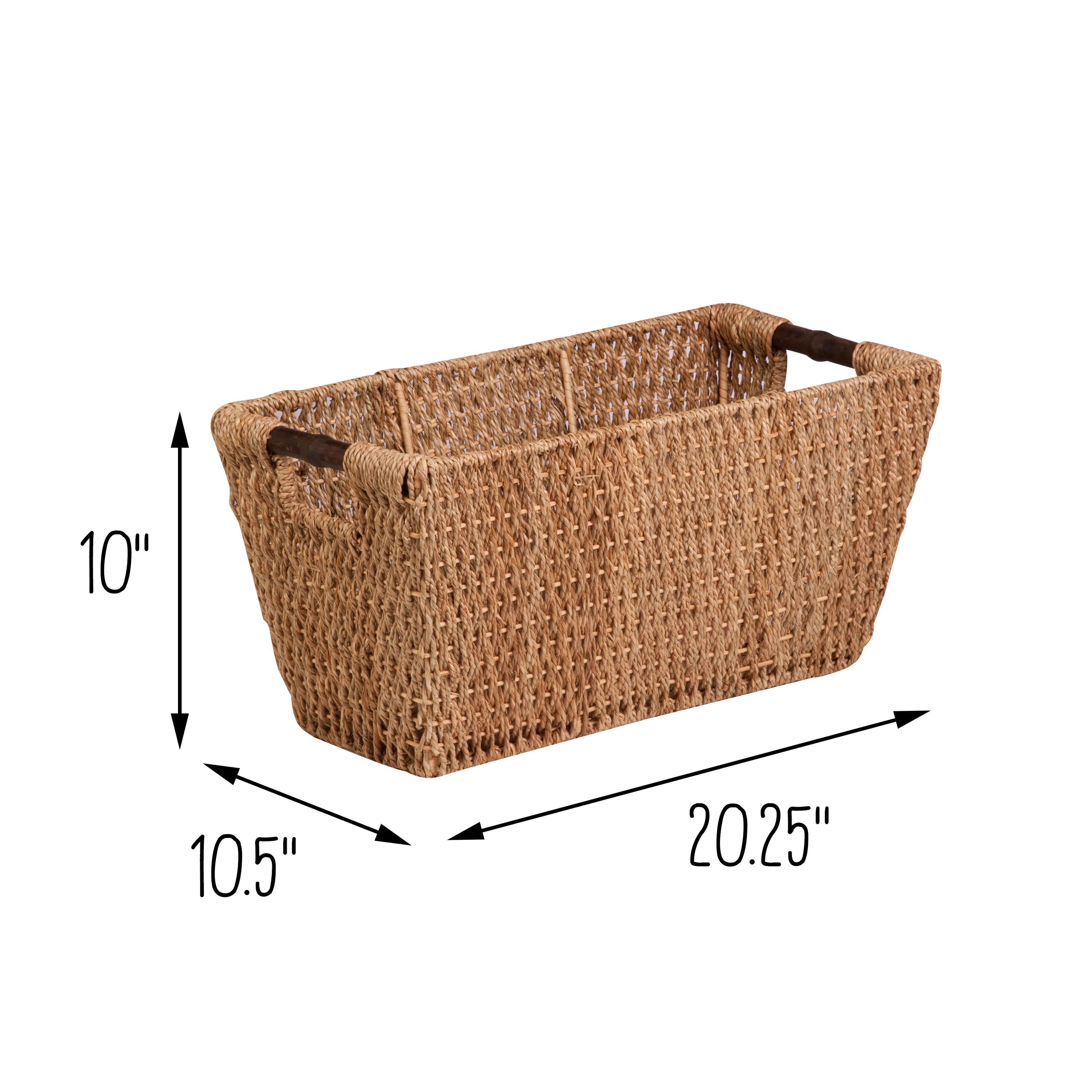 Honey Can Do Natural Large Seagrass Basket