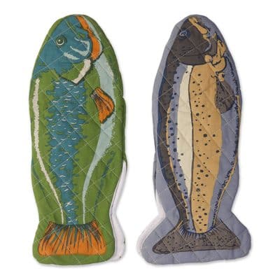 Fish Oven Mitt, 2ct.