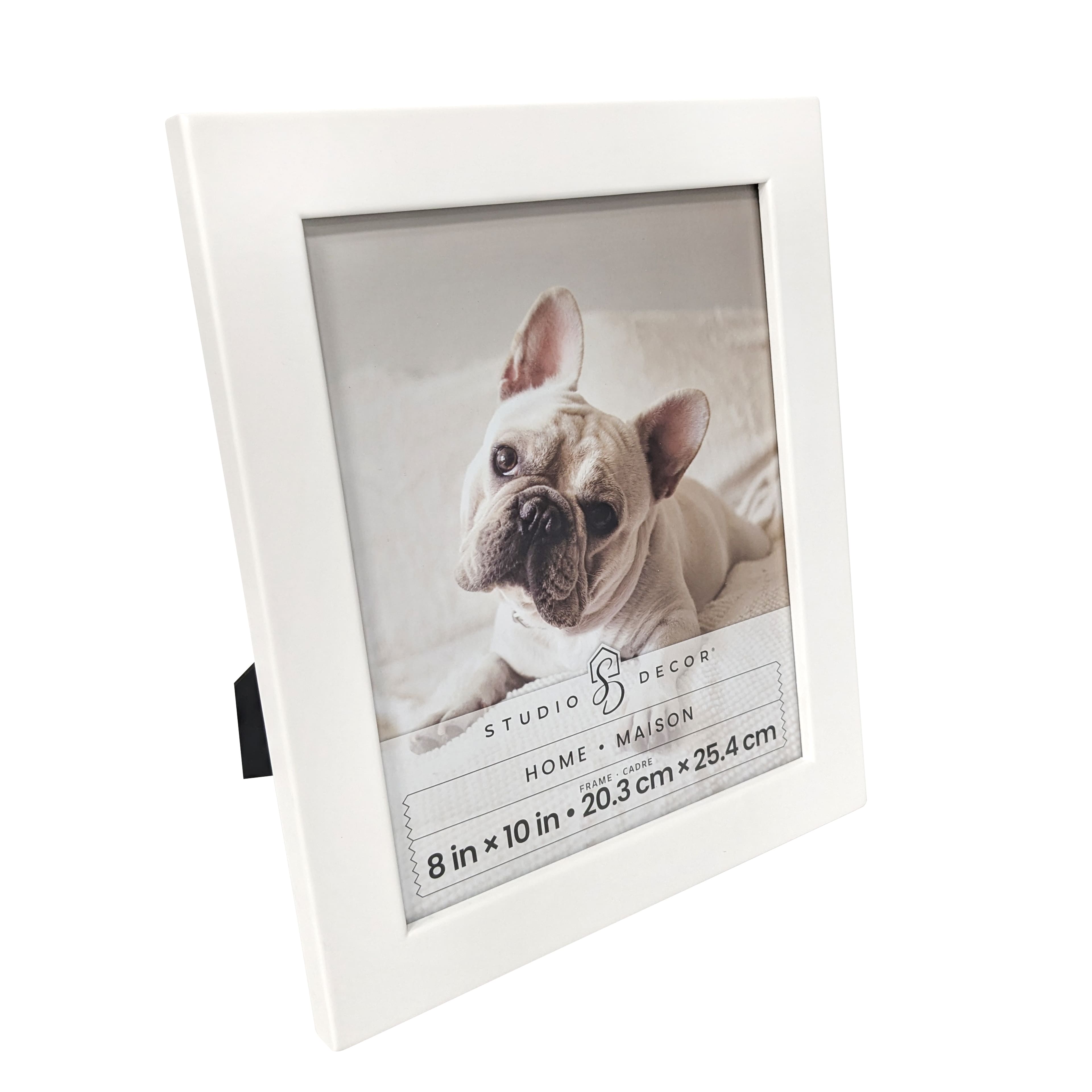 6 Pack: Home 8" x 10" White Flat Frame by Studio Décor®