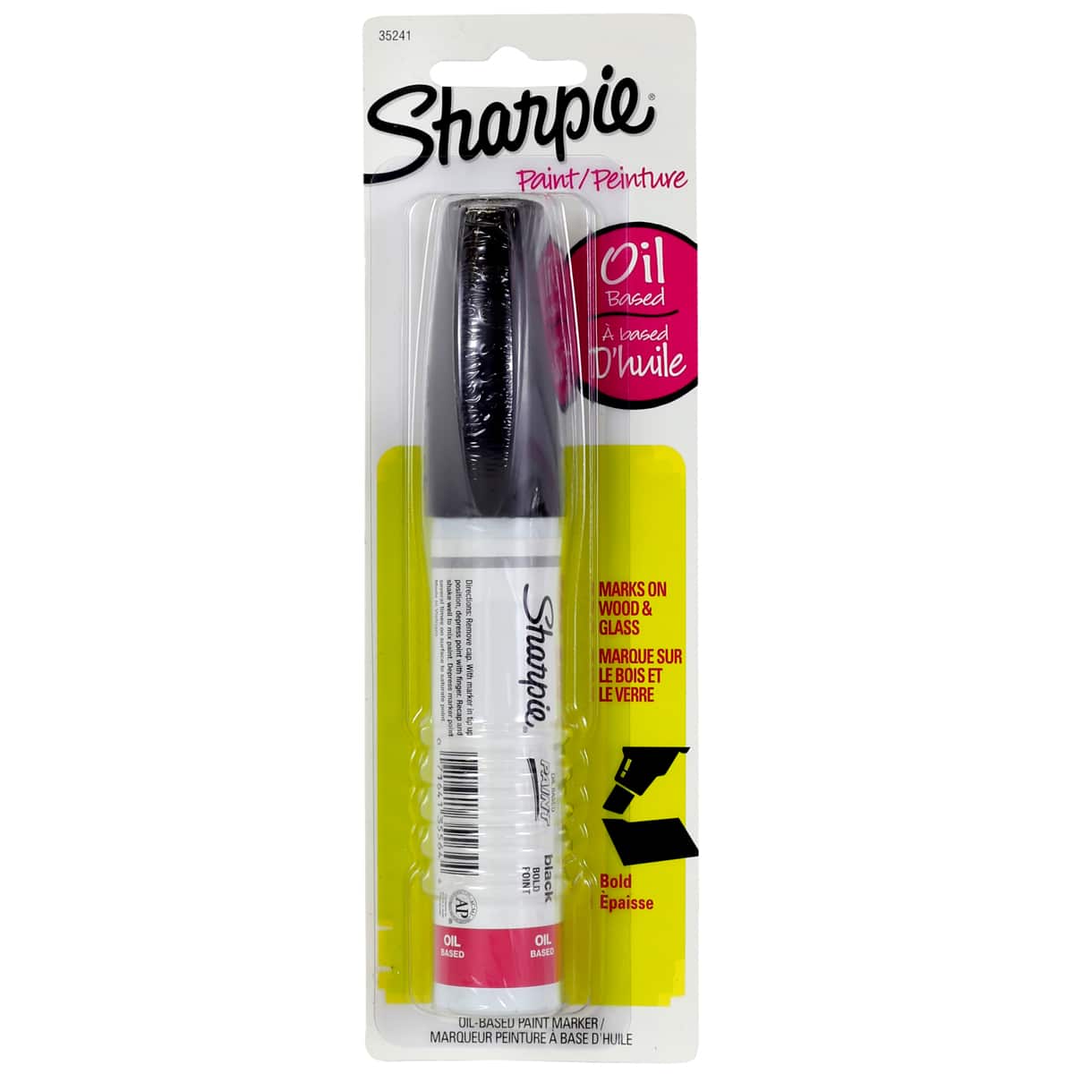 Sharpie® Bold Point Oil-Based Paint Marker, Black | Michaels®