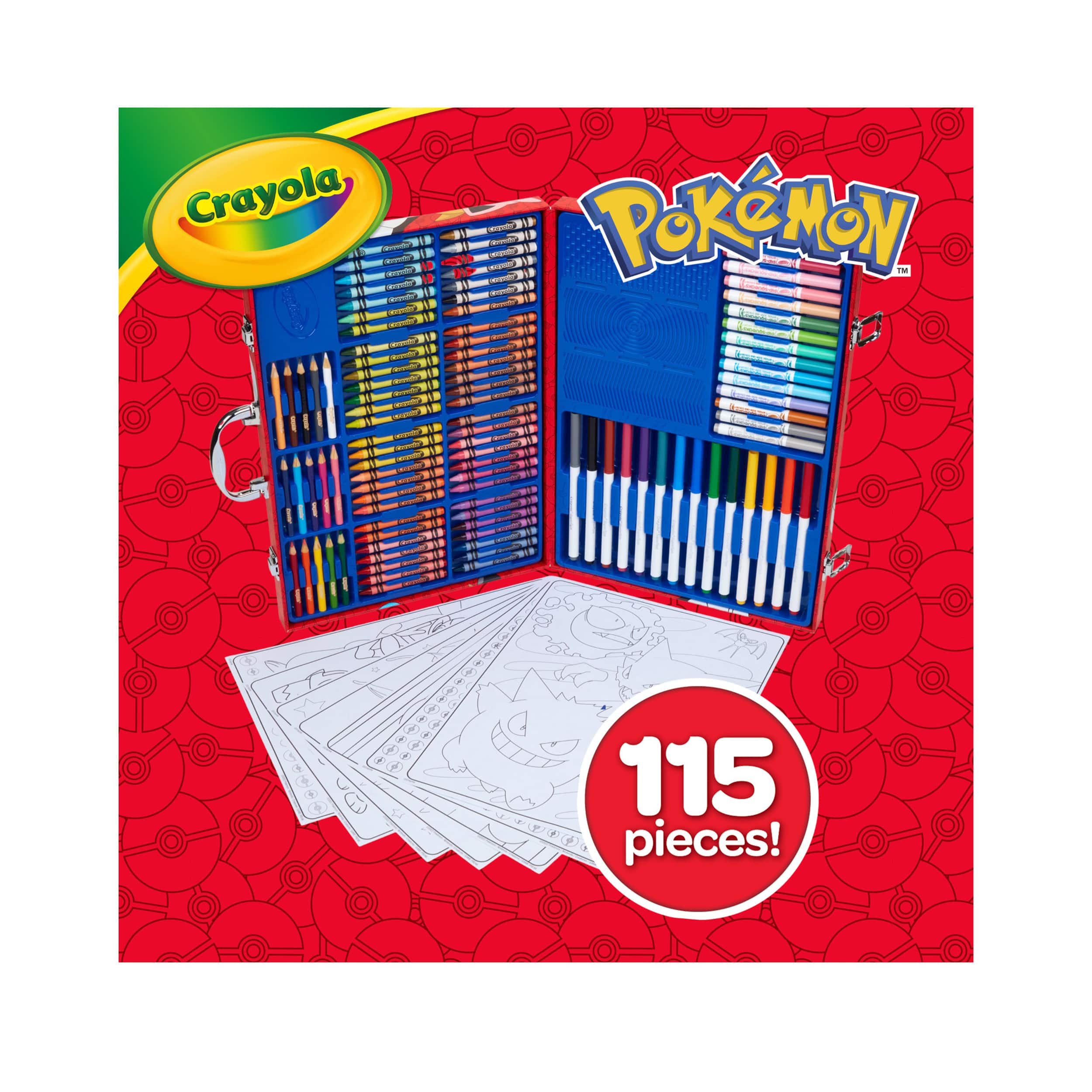 Mallette d&#x2019;inspiration artistique Pok&#xE9;mon de Crayola