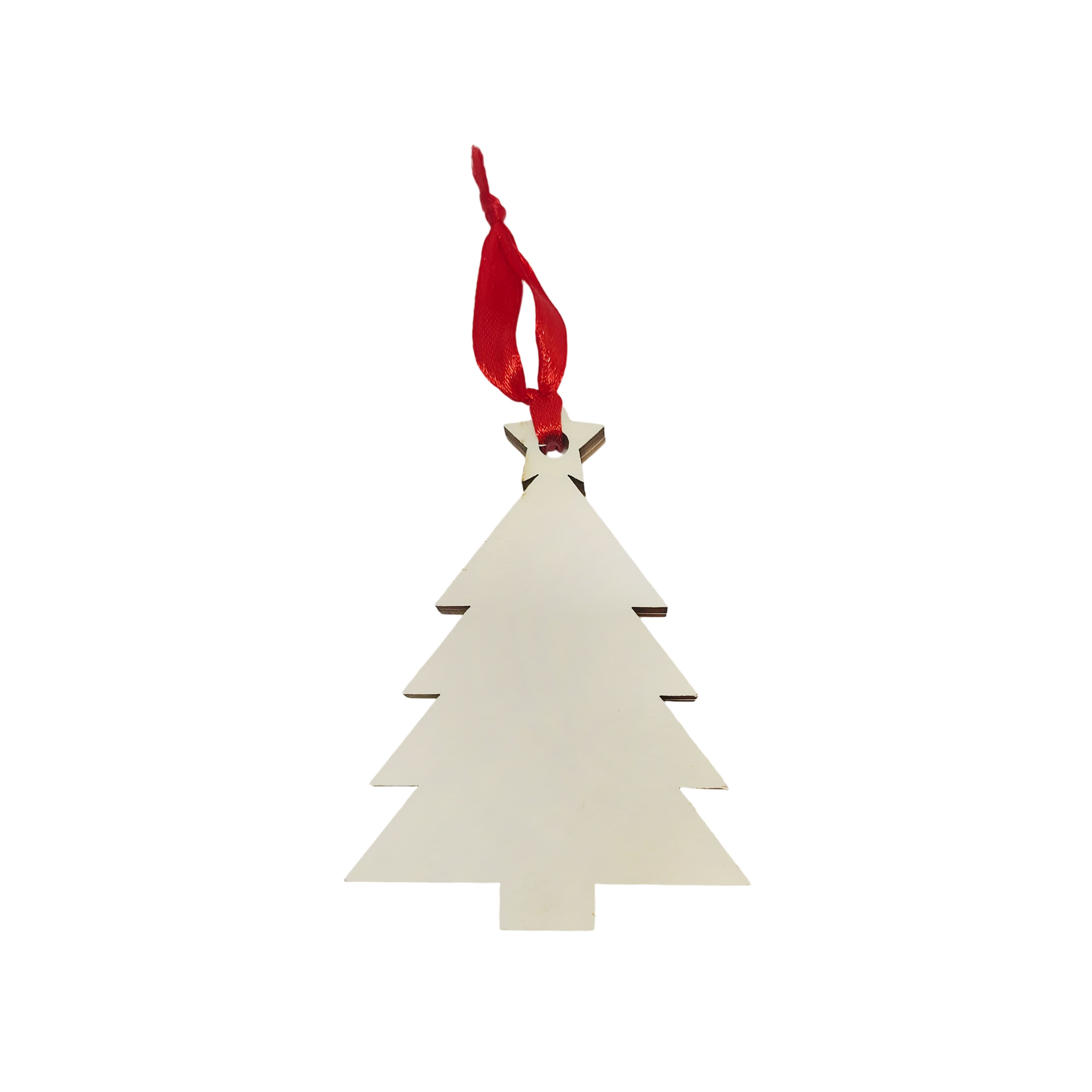 4.5&#x22; DIY Wood Quilted Tree Ornament by Make Market&#xAE;