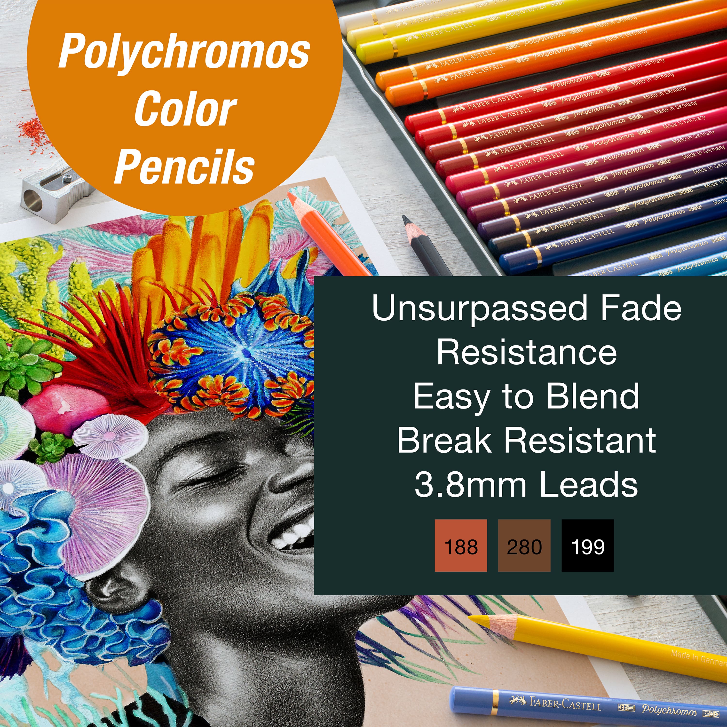 Faber-Castell&#xAE; Dry Mediums Art &#x26; Graphic Try It Box Set