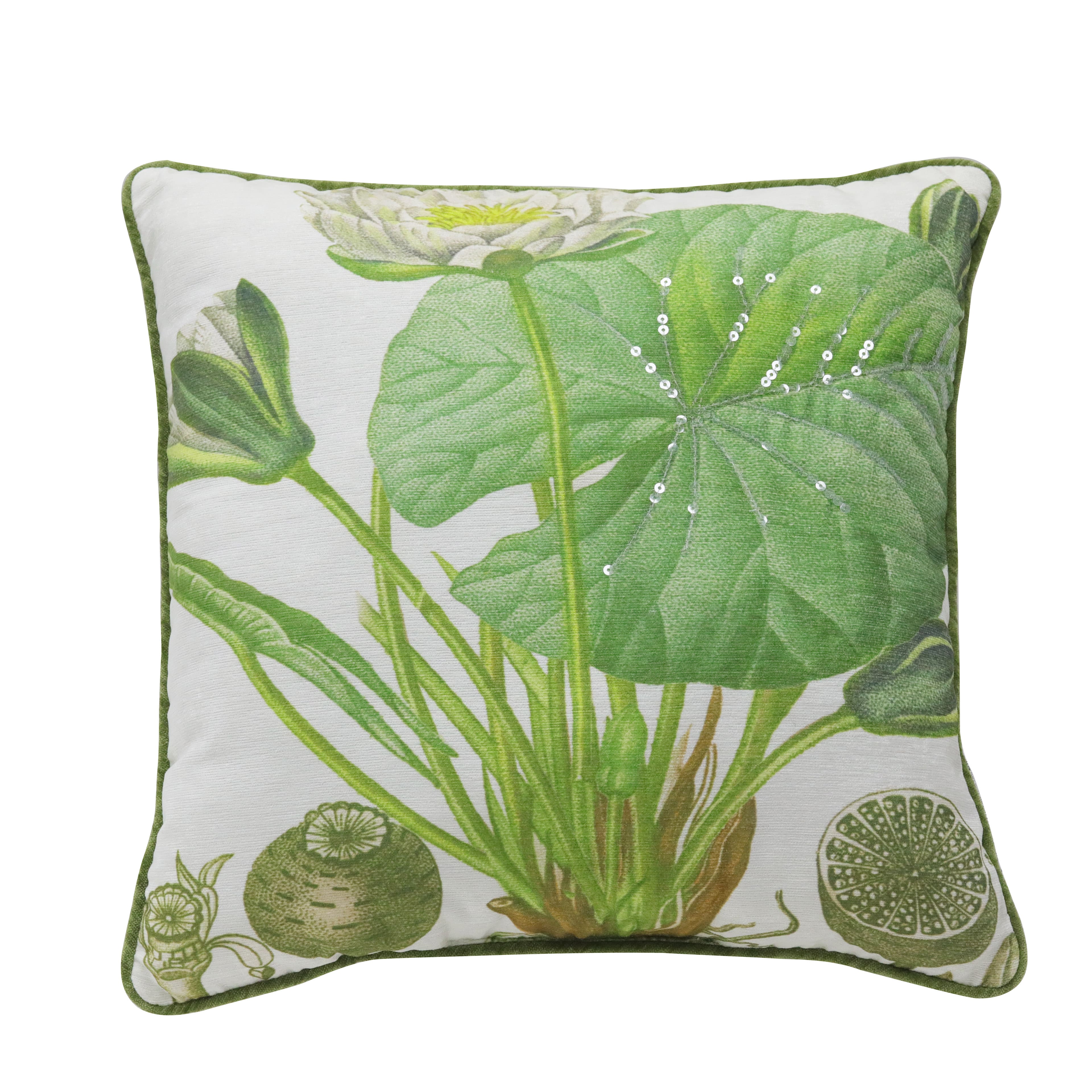 16&#x22; Lily Pad Accent Pillow by Ashland&#xAE;