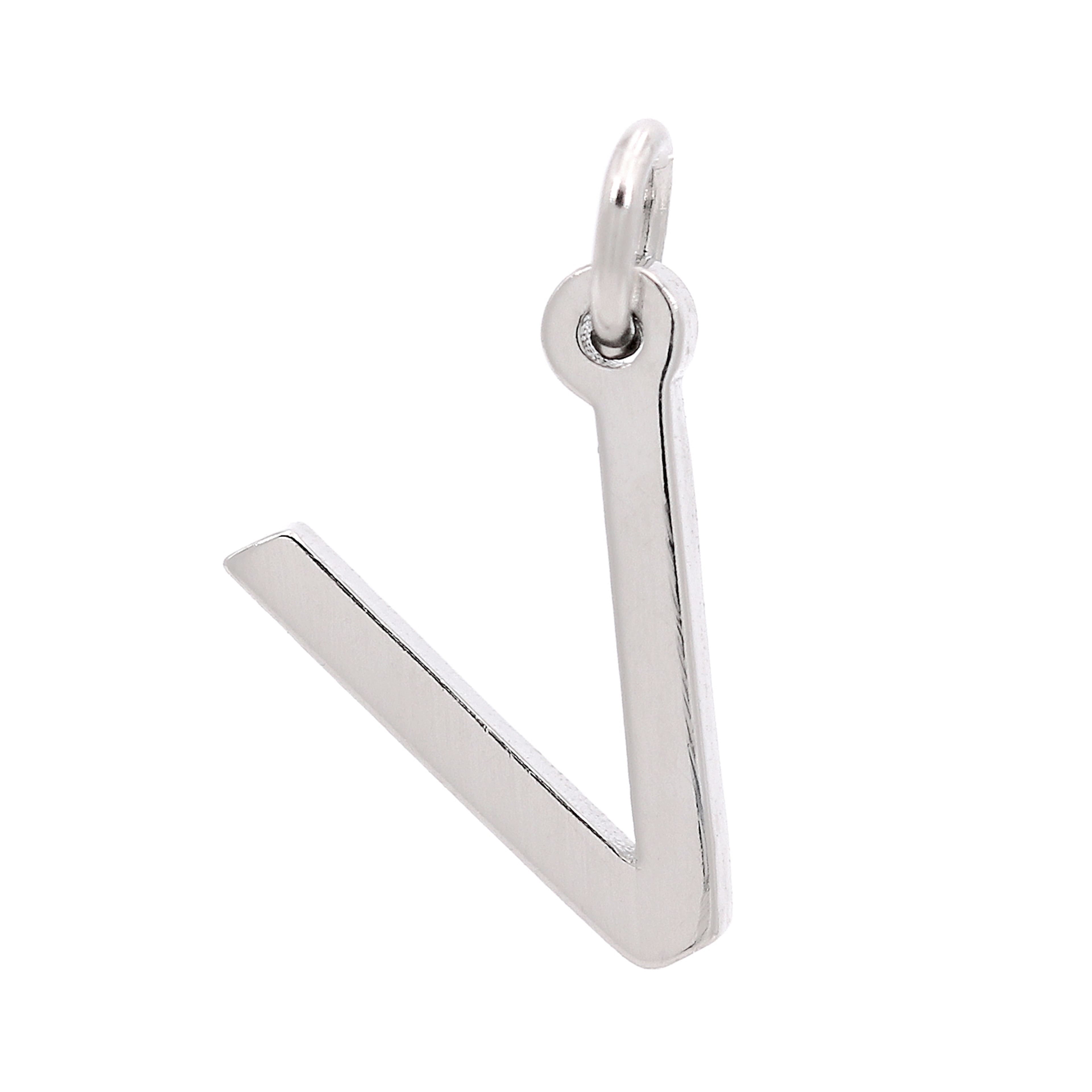 12 Pack: Sterling Silver Alphabet Charm by Bead Landing™