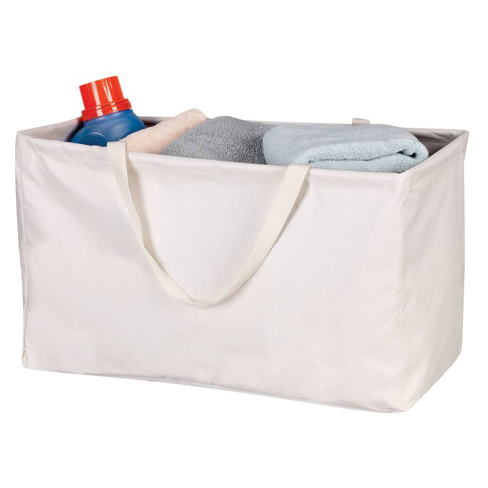 Household Essentials Krush® White Canvas Utility Tote