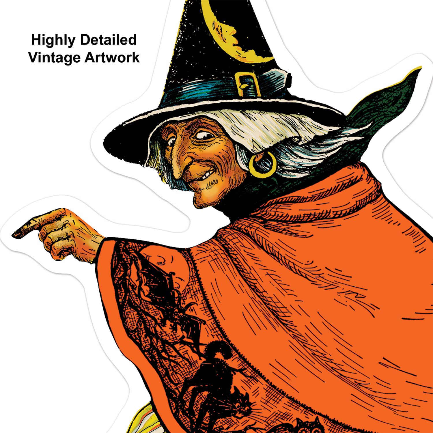 Beistle Plastic Vintage Halloween Yard Signs