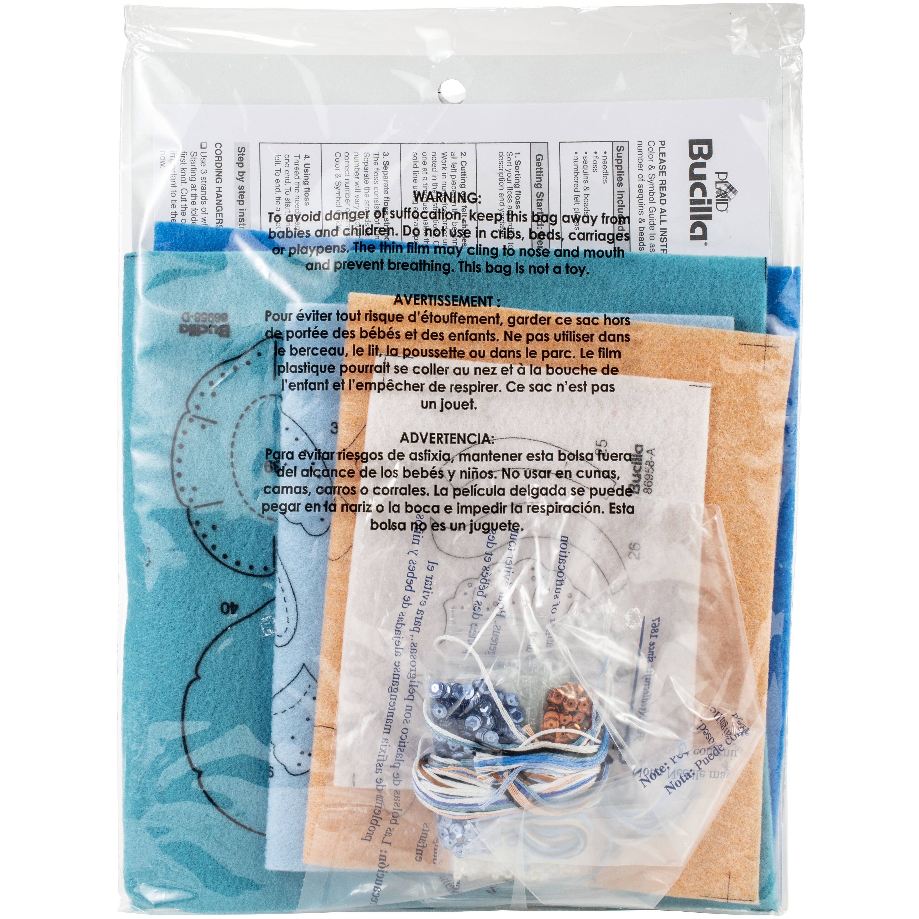 Bucilla® Under The Sea Felt Ornaments Applique Kit Set