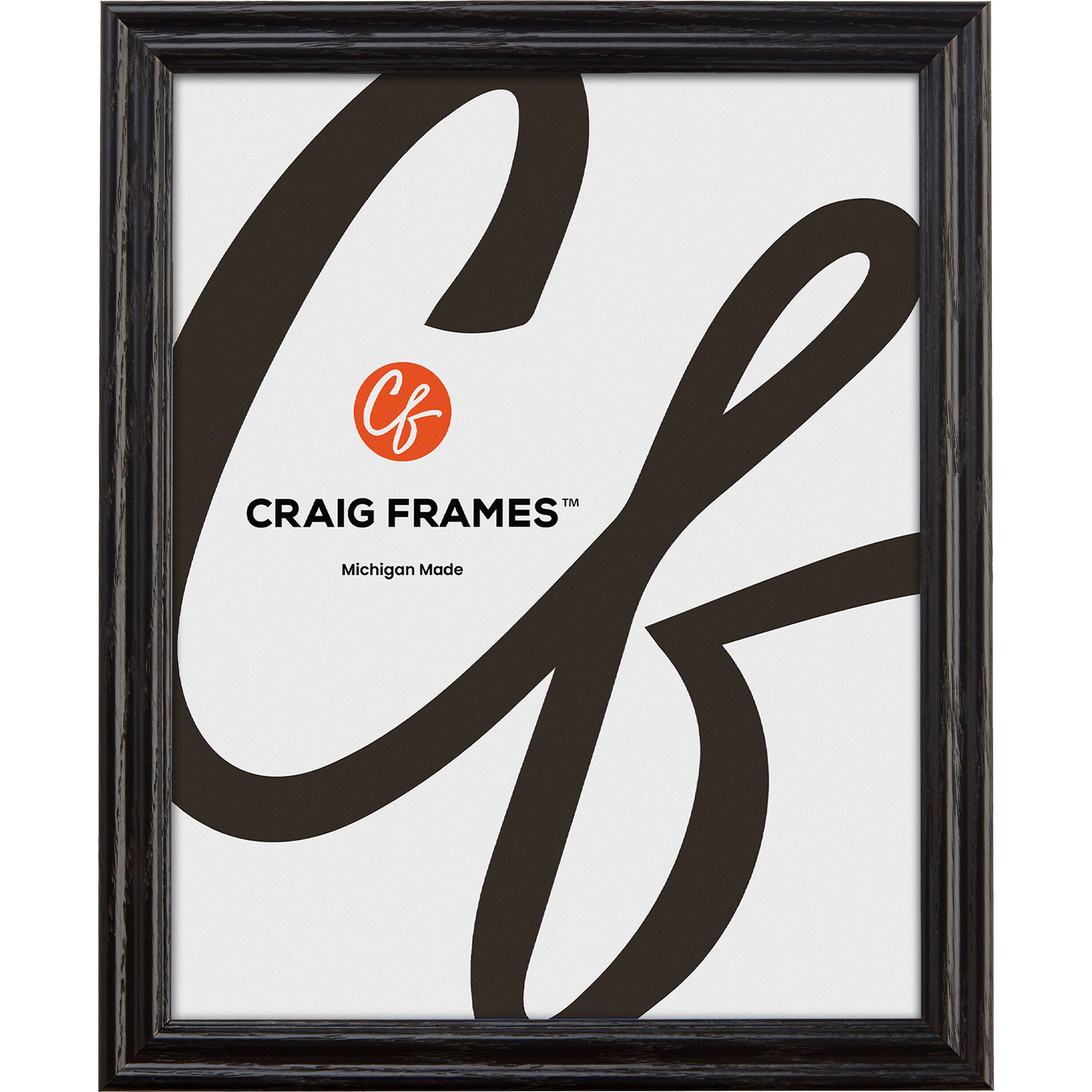 2 Pack: Craig Frames Wiltshire 200 Ebony Picture Frame