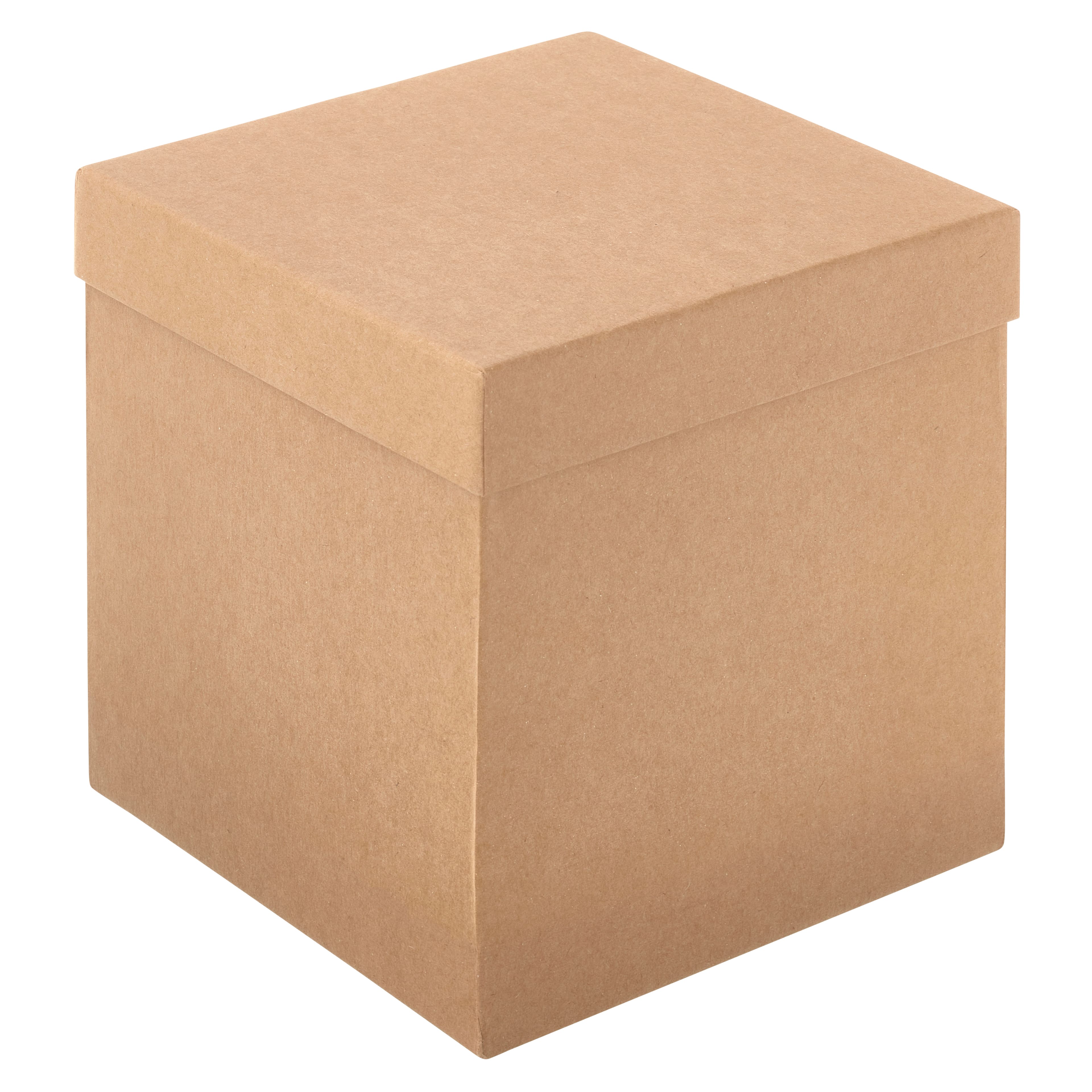 Kraft Square Boxes By Celebrate It™