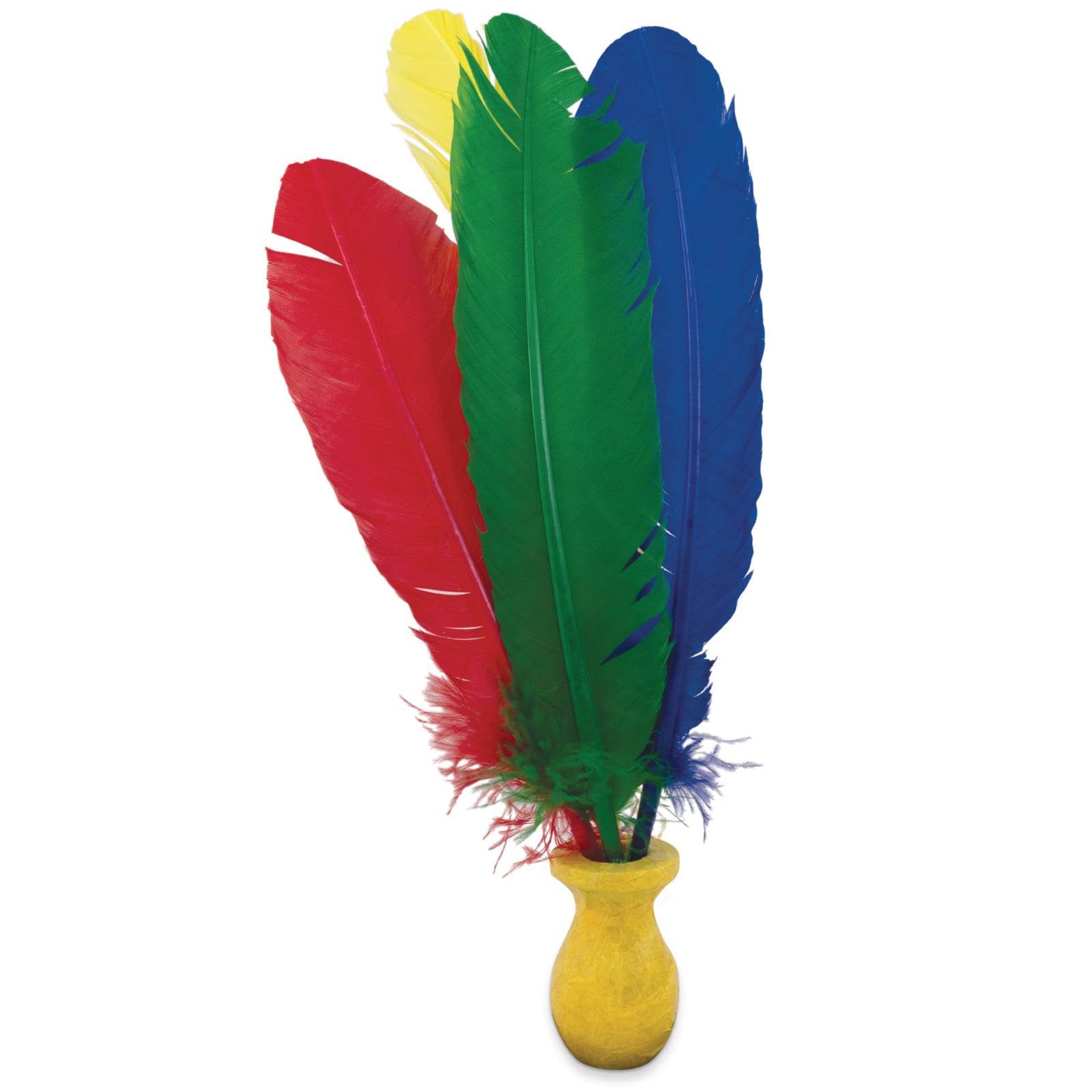 Creativity Street® 12" Assorted Color Quill Feathers, 3 Packs of 24