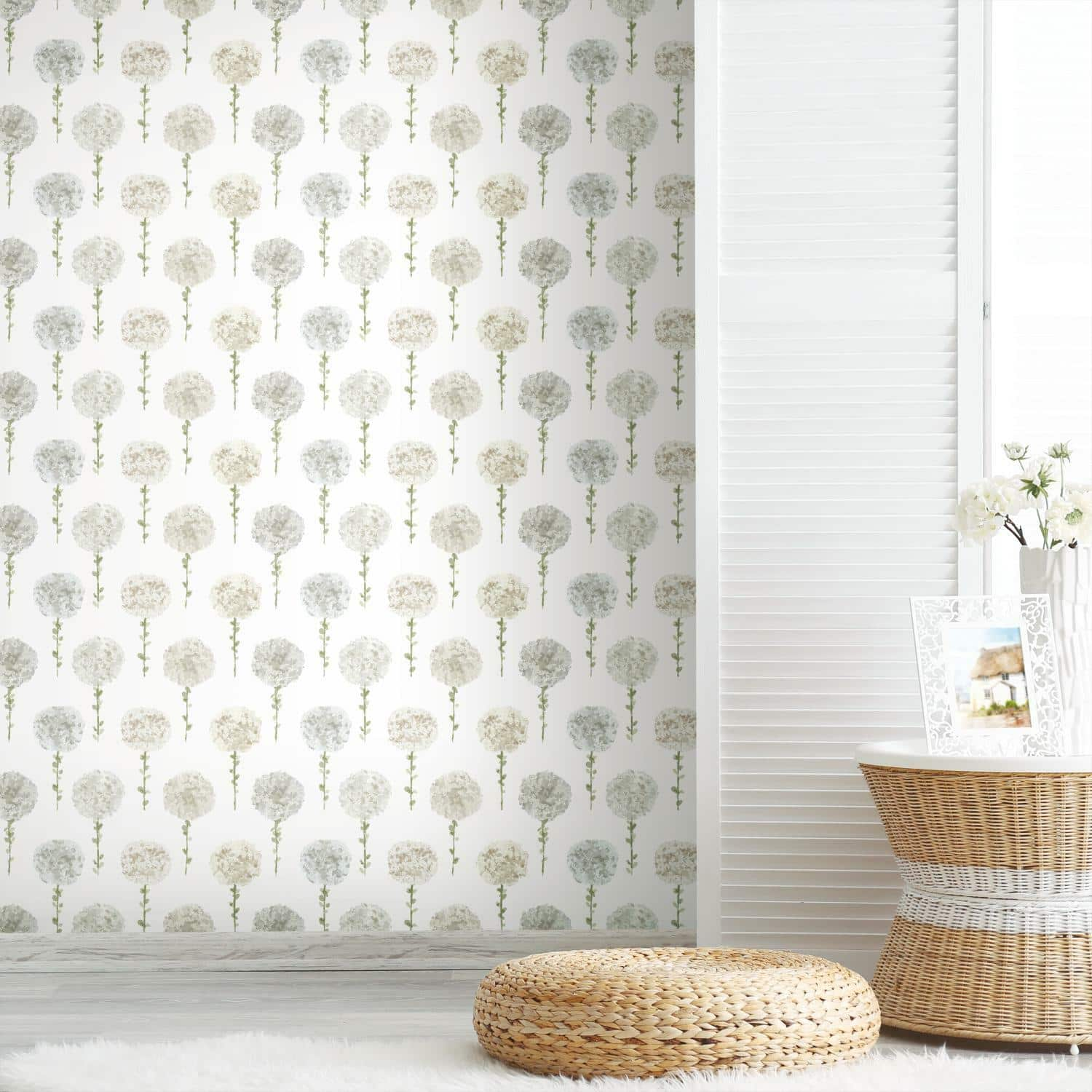 RoomMates Mum Floral Peel &#x26; Stick Wallpaper