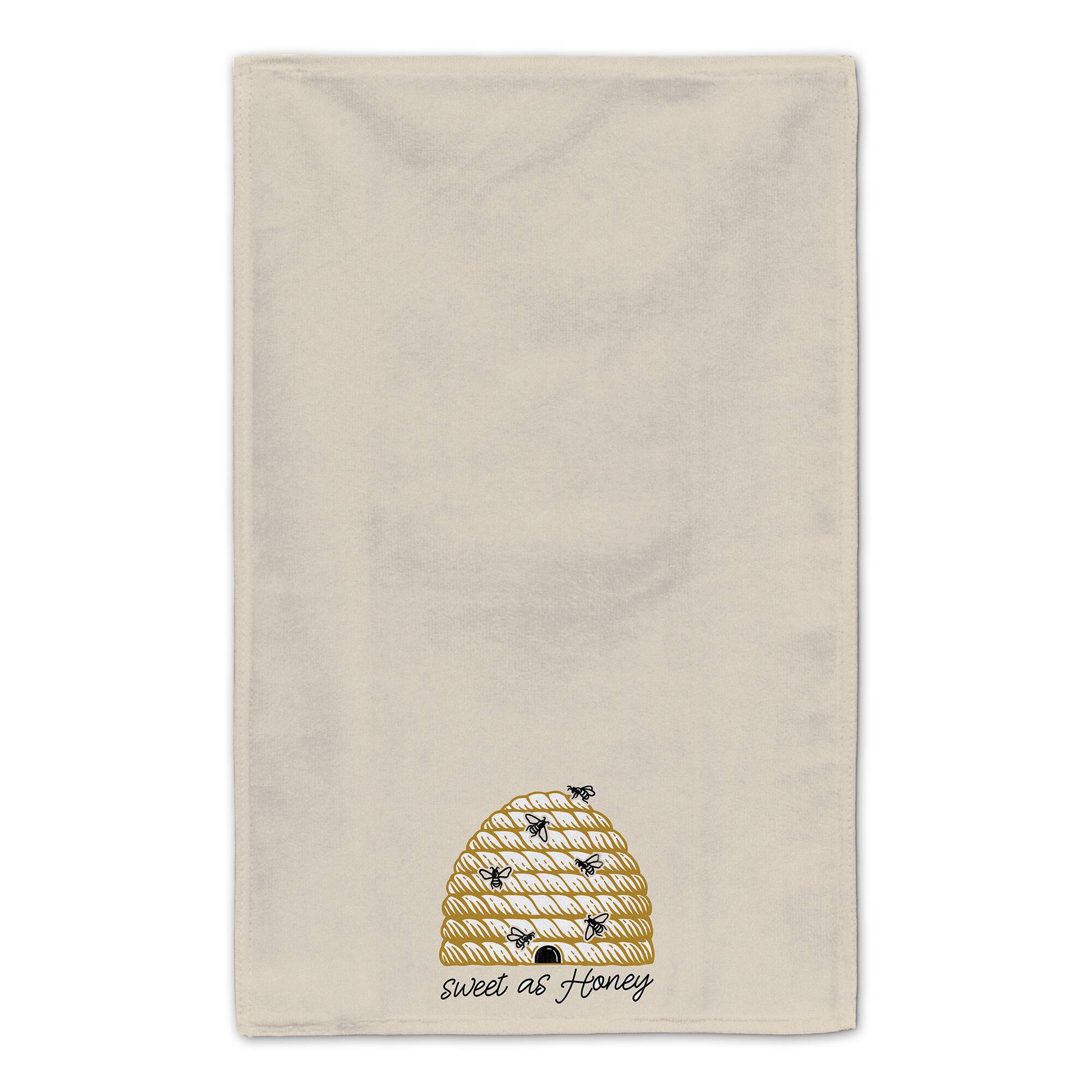Sweet As Honey Hive Tea Towel - Set of 2