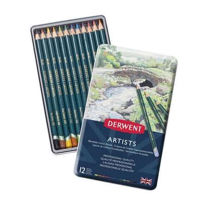 Derwent Watercolour Collection Set of 12 Pencils