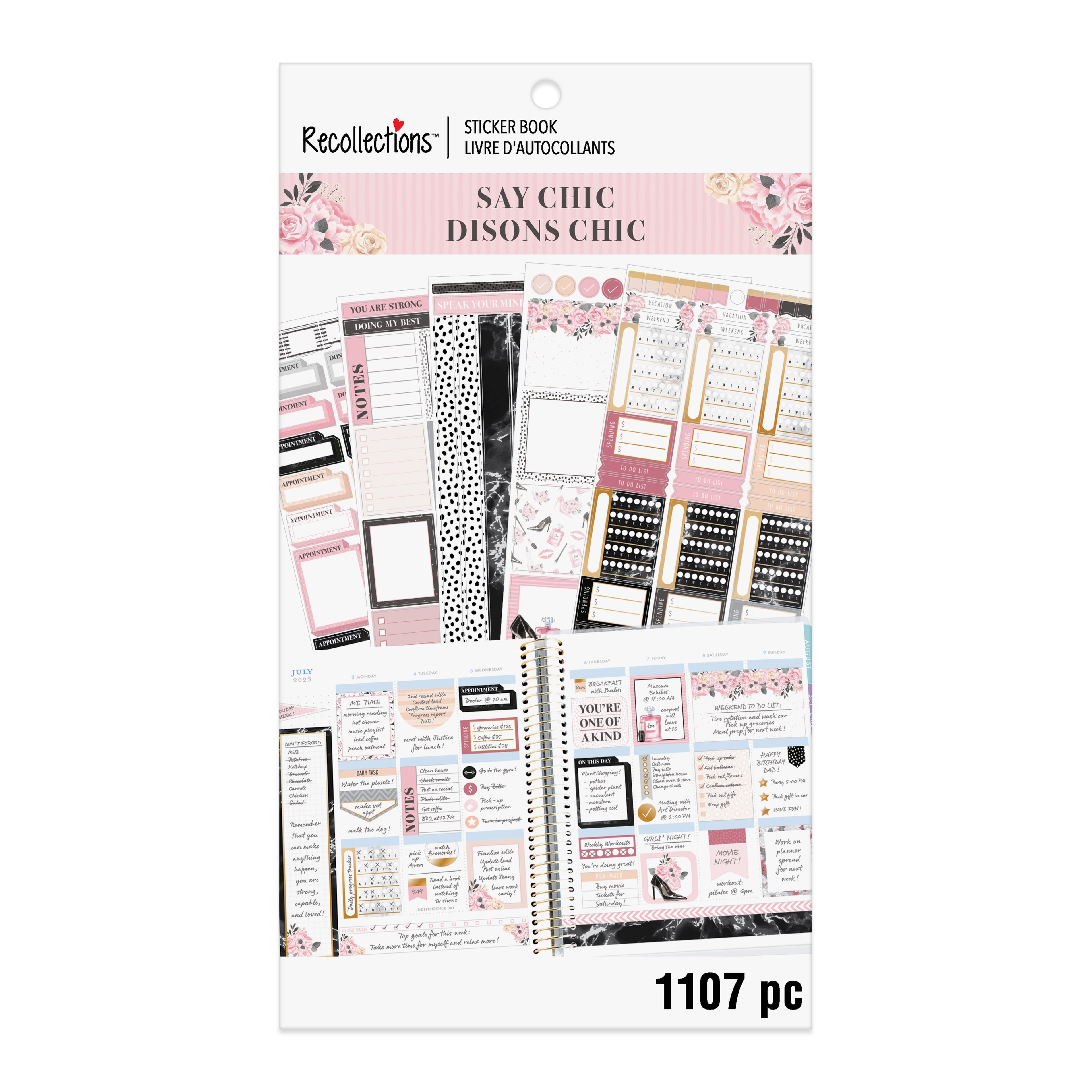 Say Chic Planner Sticker Book by Recollections™