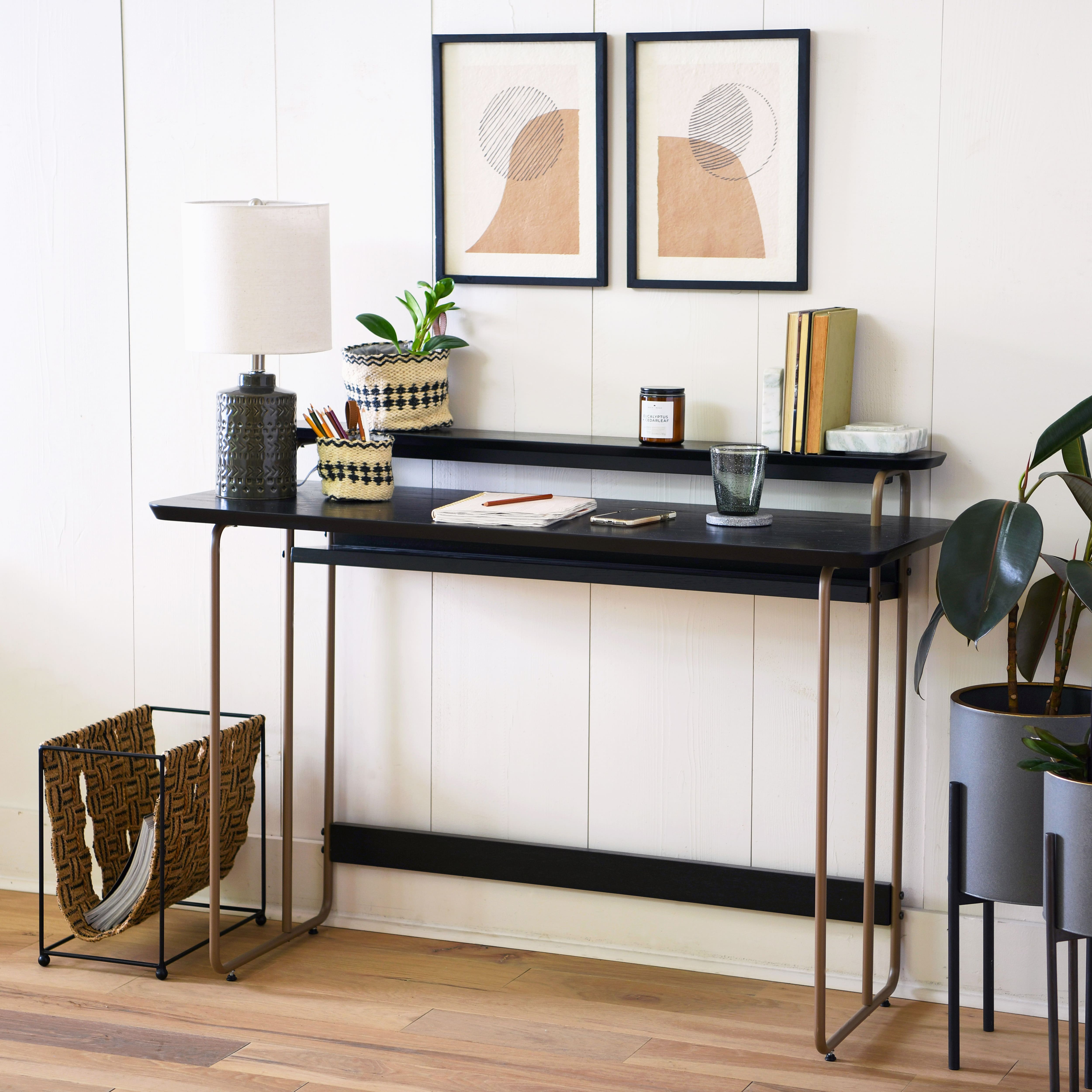 Hello Honey® Framed Handmade Paper Sun & Moon Wall Art Set