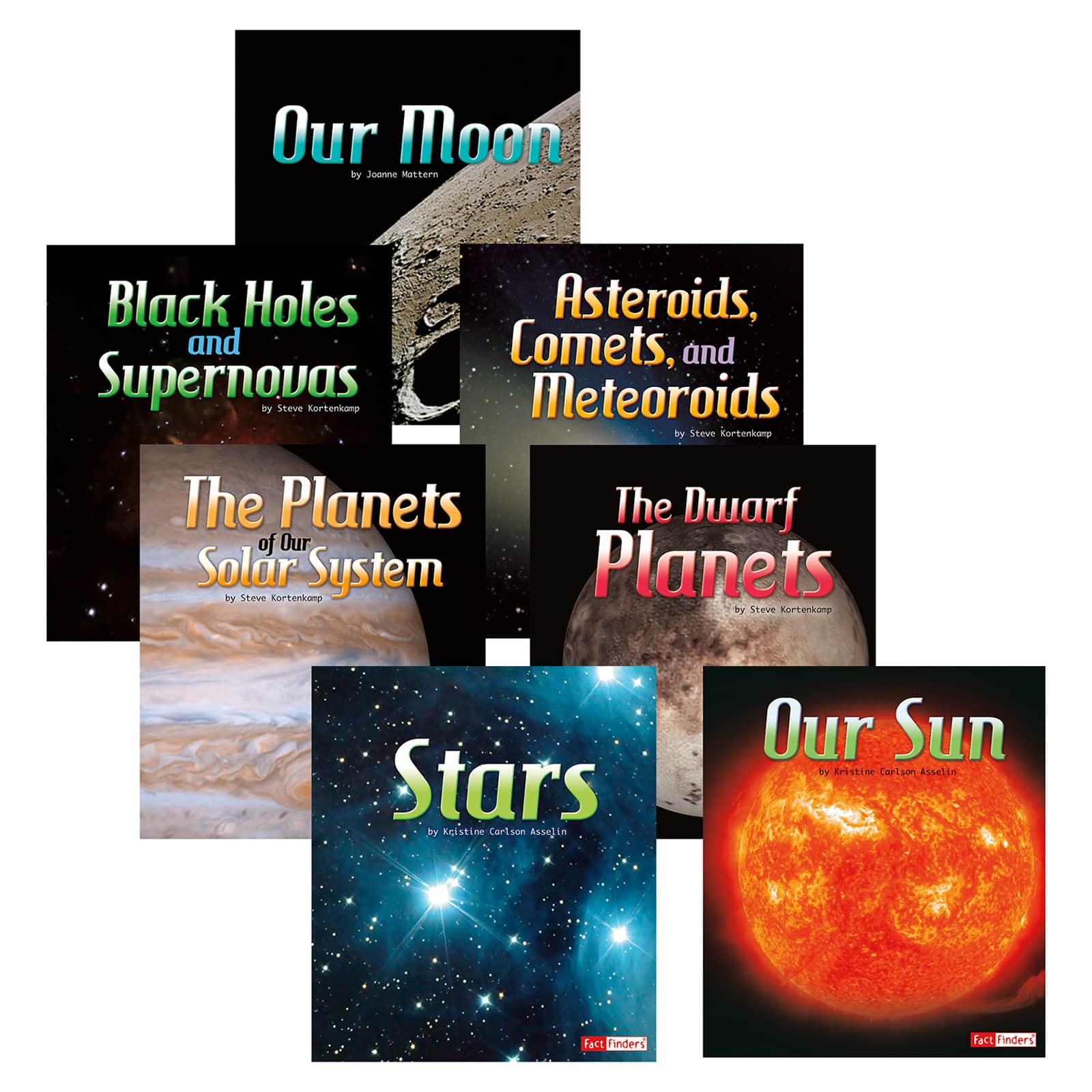 Capstone Press The Solar System And Beyond 7 Book Set
