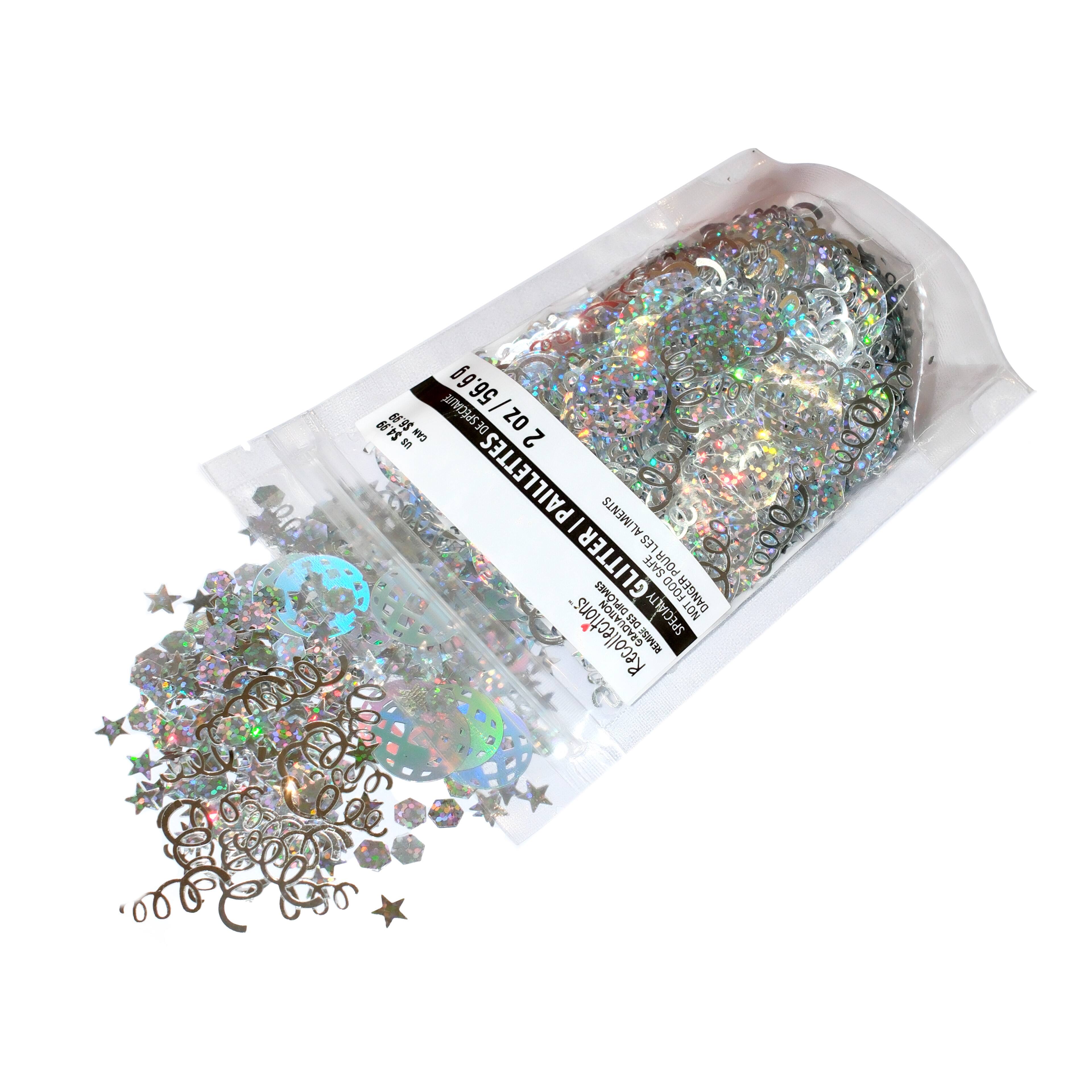 2oz. Graduation Disco Glitter Mix by Recollections™
